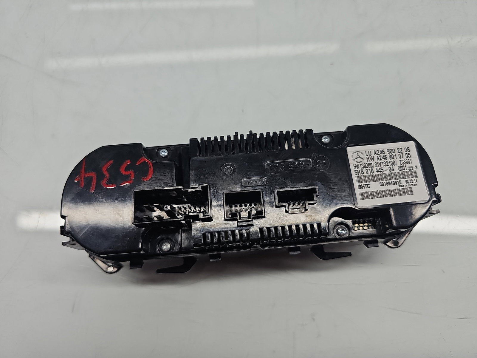 Panou comanda clima Mercedes Clasa B (W246) [Fabr 2011-2018] A2469002208 - imagine 3