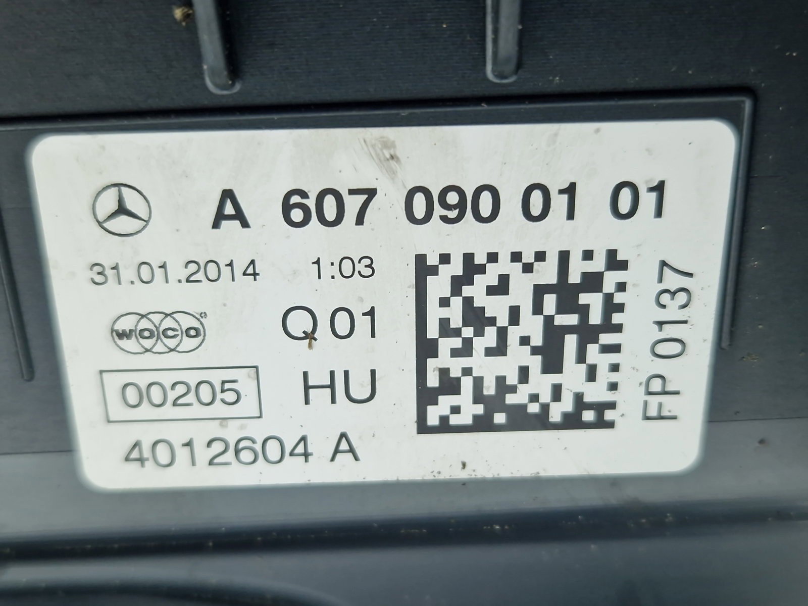 Carcasa filtru aer Mercedes Clasa B (W246) [Fabr 2011-2018] A6070900101 1.5 CDI 607951 80KW / 109CP - imagine 2