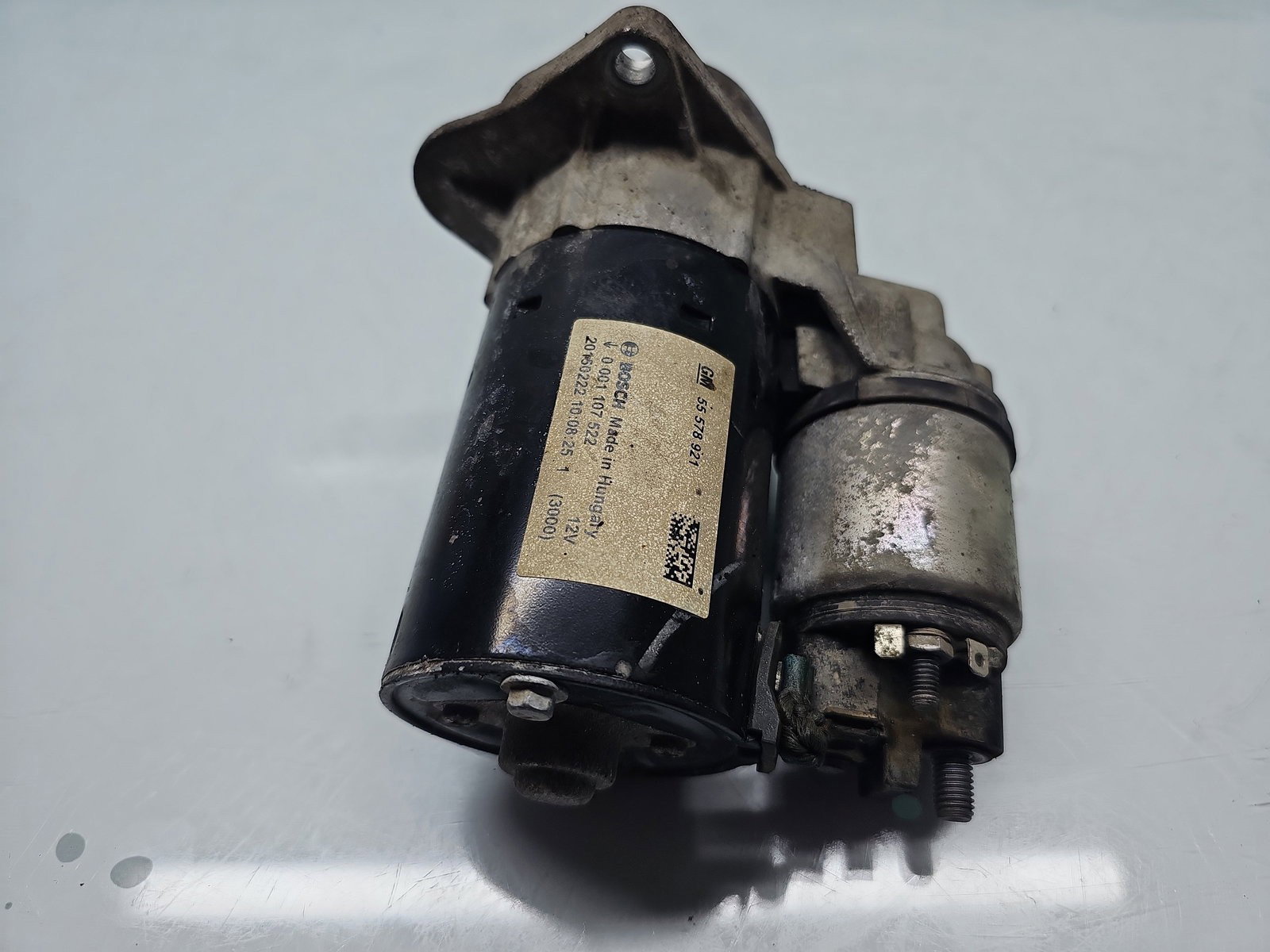 Electromotor Opel Astra J [Fabr 2009-2015] 55578921 1.4 Benz B14XEL 66KW / 90CP - imagine 5