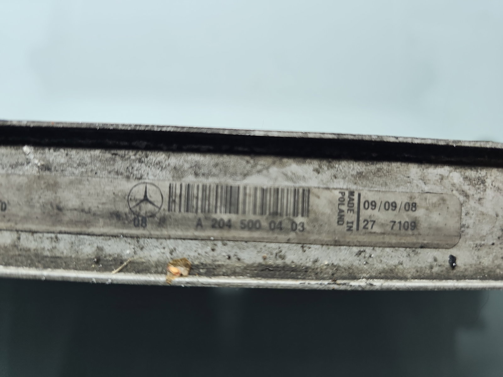 Radiator apa Mercedes Clasa C (W204) [Fabr 2007-2014] A2045000403 2.2 CDI 646811 125KW / 170CP - imagine 7