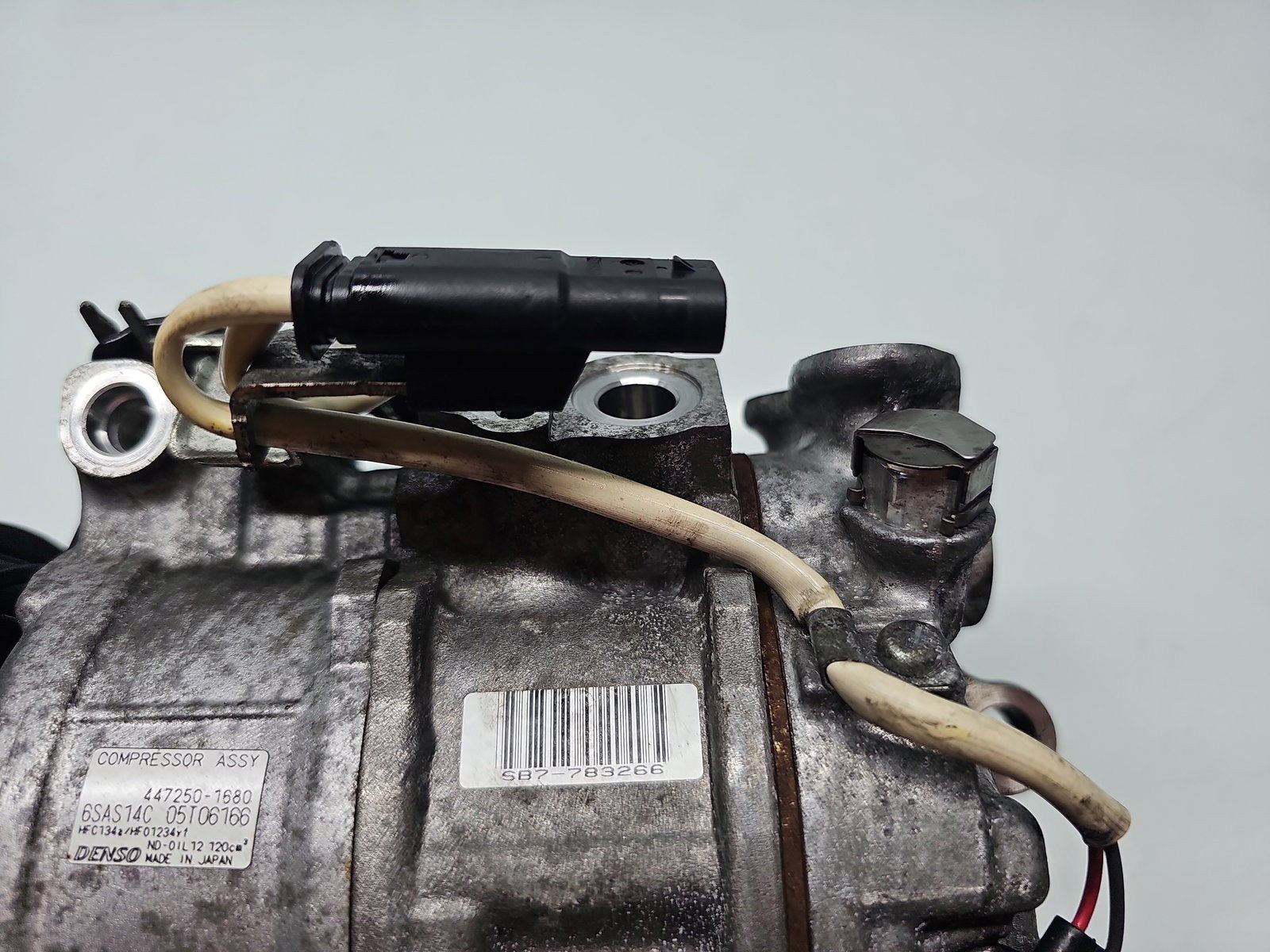 Compresor clima Mercedes Clasa B (W246) [Fabr 2011-2018] 447250-1680 1.5 CDI 607951 80KW / 109CP - imagine 5