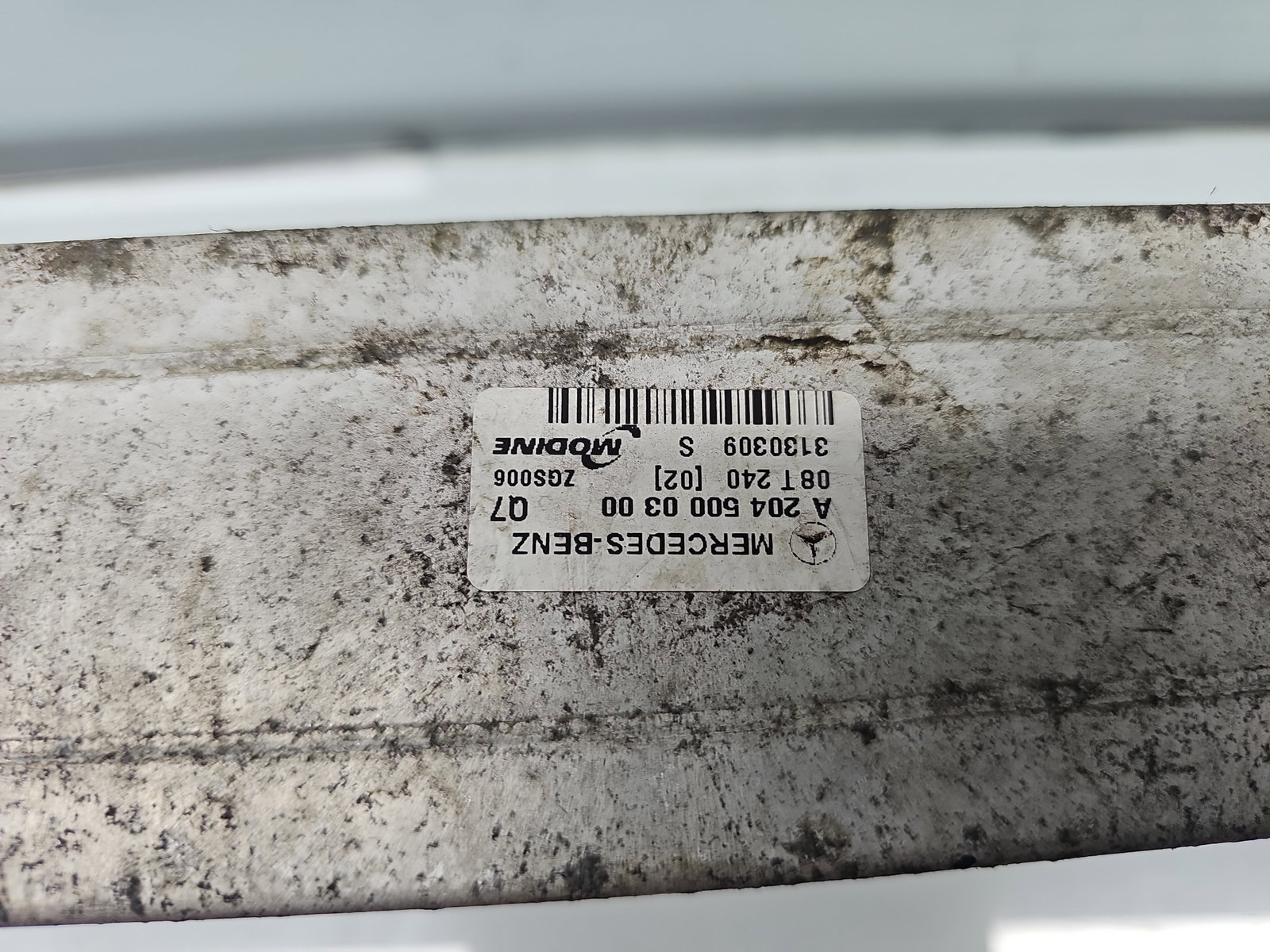 Radiator intercooler Mercedes Clasa C (W204) [Fabr 2007-2014] A2045000300 2.2 CDI 646811 125KW / 170CP - imagine 5