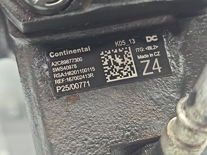 Pompa inalta presiune Renault Megane 3 [Fabr 2008-2015] 167002413R 1.5 CDI 607951 80KW / 109CP