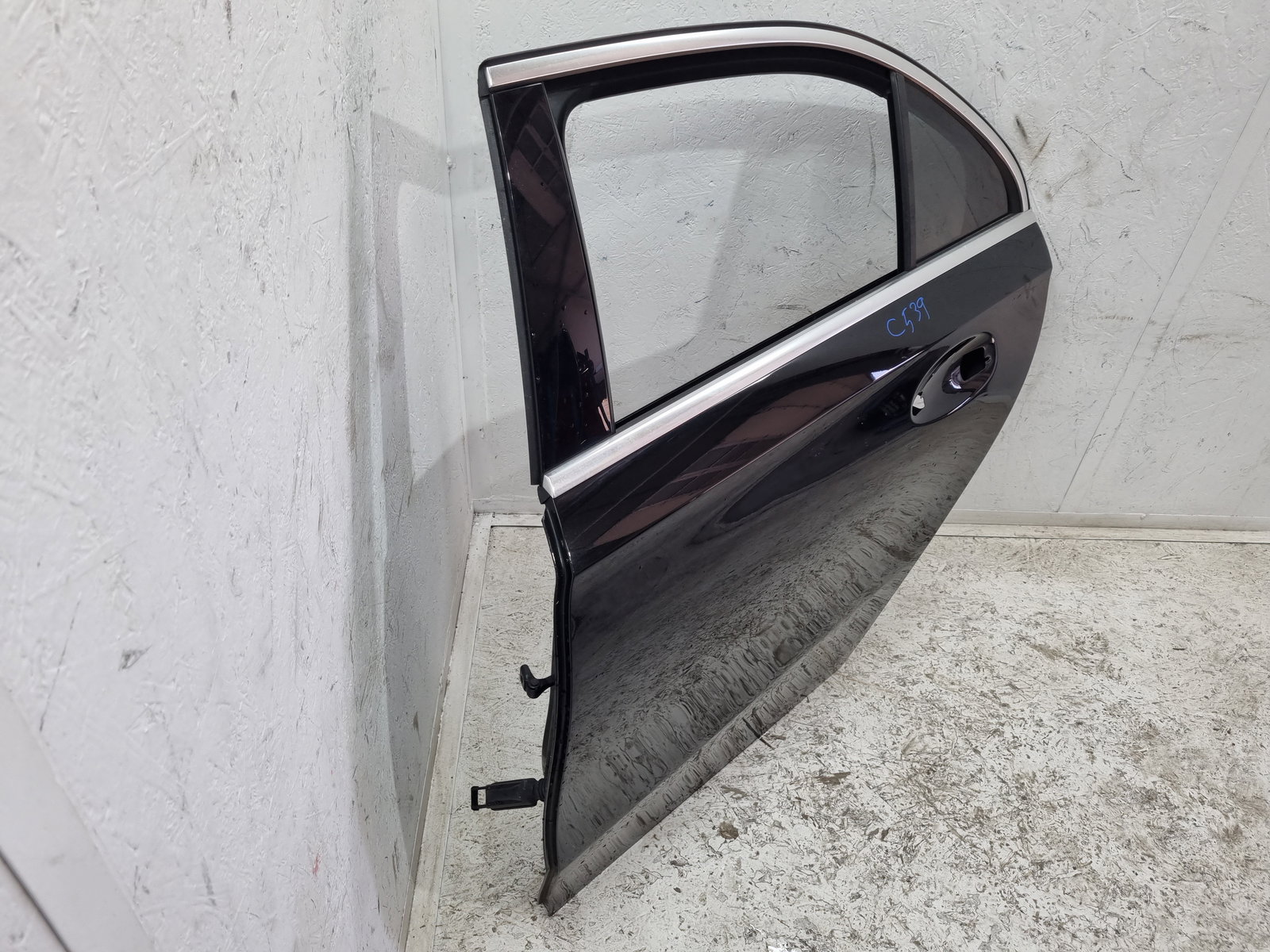 Usa stanga spate Mercedes Clasa A (W177) [Fabr 2019-2024] Berlina AMG 191U Negru Cosmos - imagine 5