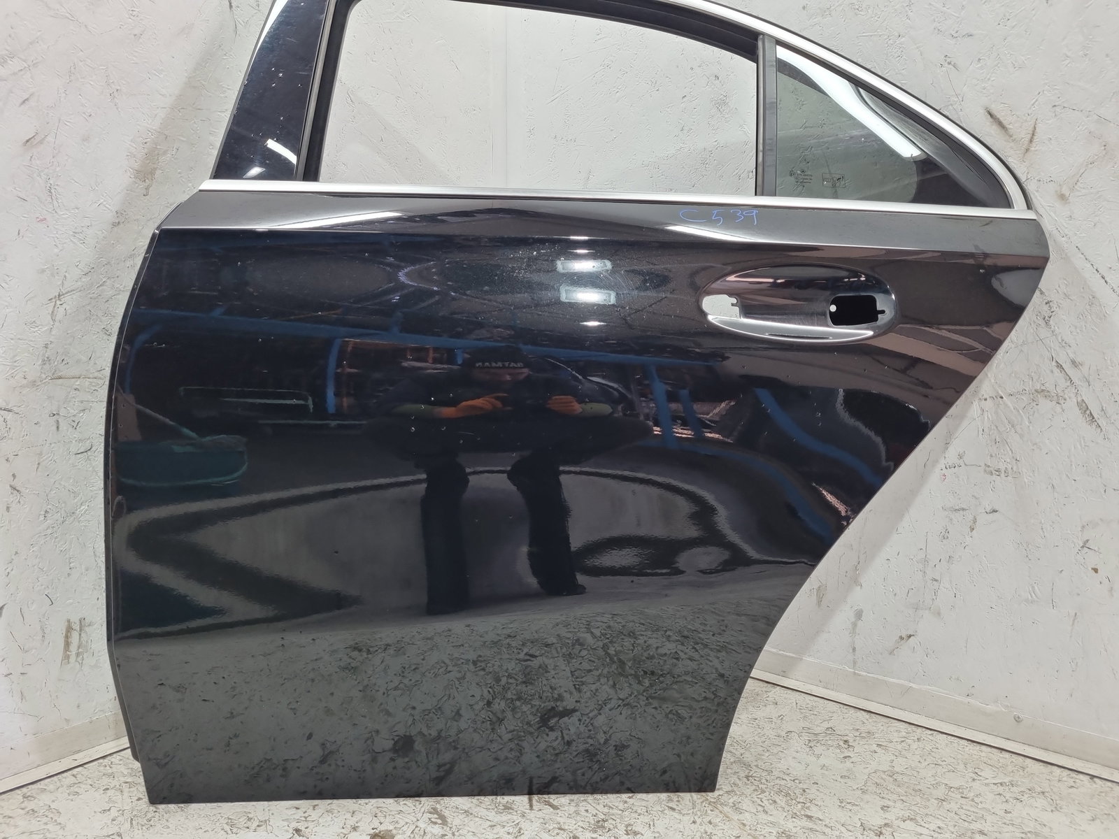 Usa stanga spate Mercedes Clasa A (W177) [Fabr 2019-2024] Berlina AMG 191U Negru Cosmos - imagine 7