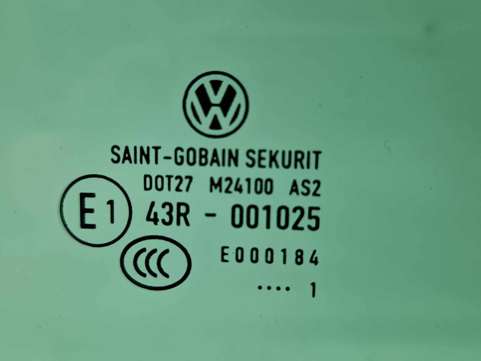 Geam usa dreapta fata Volkswagen Tiguan (5N) [Fabr 2007-2016] SUV OEM - imagine 2