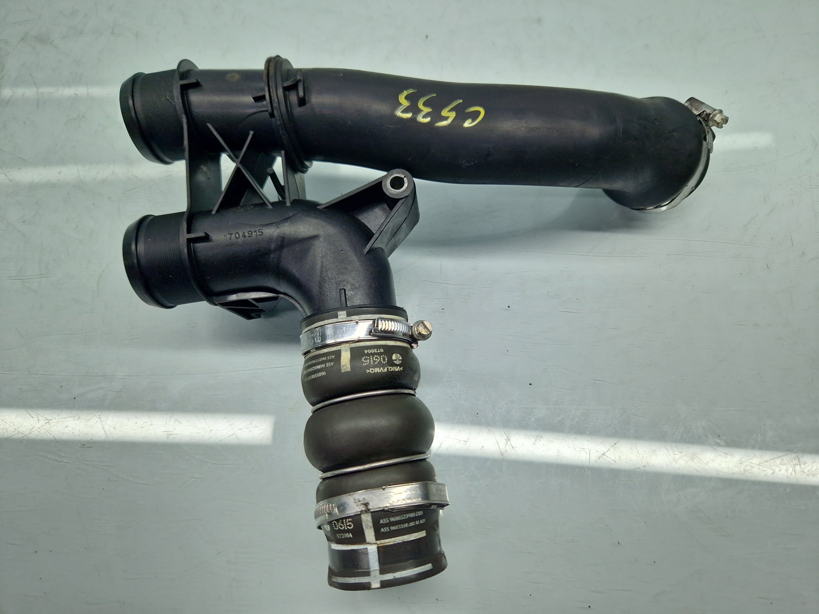 Tub intercooler PEUGEOT 308 (II) [Fabr 2013-2020] 9678562180 1.6 HDi 9HP 68KW / 92CP - imagine 1