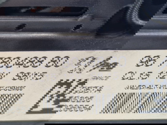 Alternator PEUGEOT 308 (II) [Fabr 2013-2020] 9678048880 1.6 HDi 9HP 68KW / 92CP