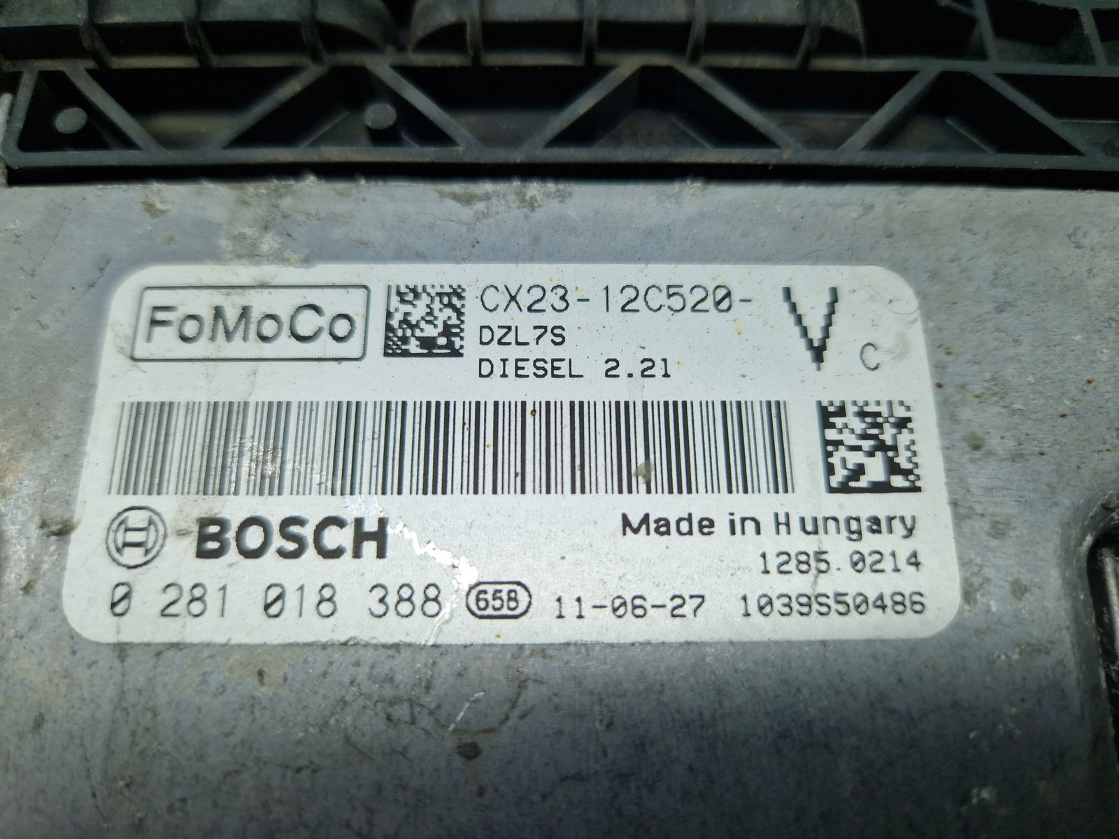 Calculator motor ECU Jaguar XF (X250) [Fabr 2008-2015] Facelift CX23-12C520-VC 2.2 QJBA 147KW / 200CP - imagine 4