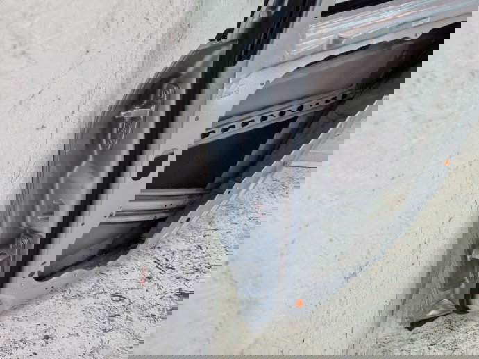 Usa dreapta spate Mercedes Clasa C (W204) [Fabr 2007-2014] Berlina Facelift, AMG 988U Argintiu Diamat