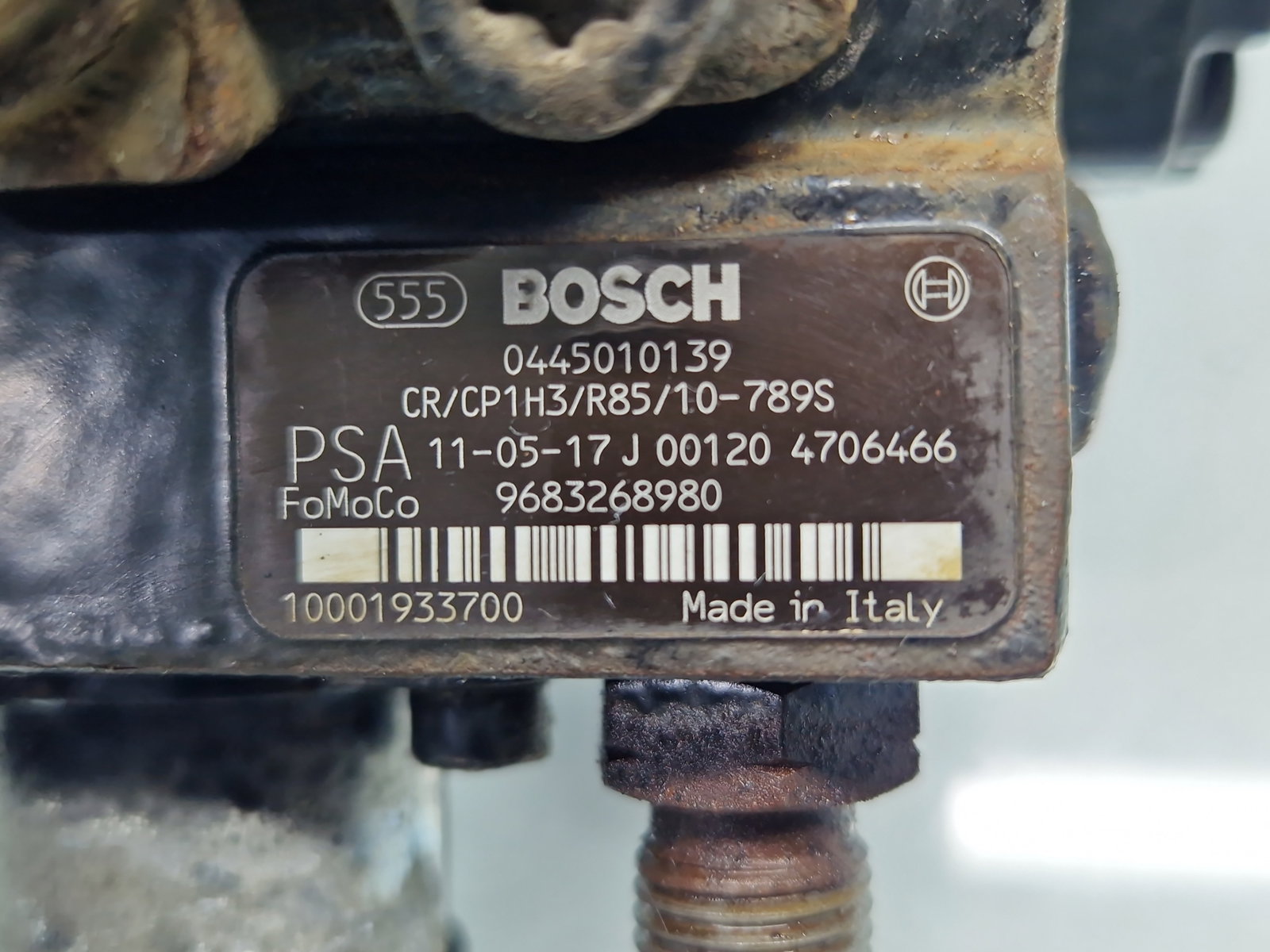 Pompa inalta presiune Jaguar XF (X250) [Fabr 2008-2015] Facelift 9683268980, 0445010139 2.2 QJBA 147KW / 200CP - imagine 6