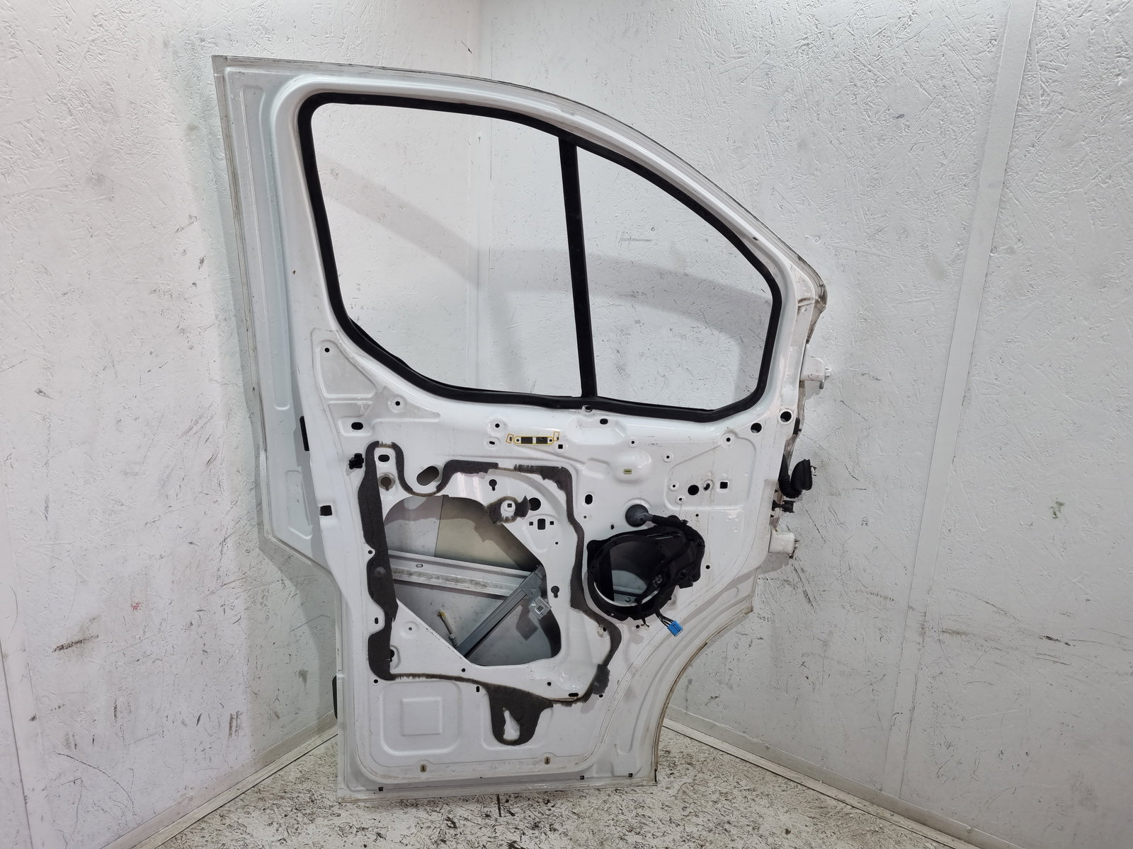 Usa stanga fata Ford Transit Custom (TTF) [Fabr 2012-2016] Frozen White - imagine 3