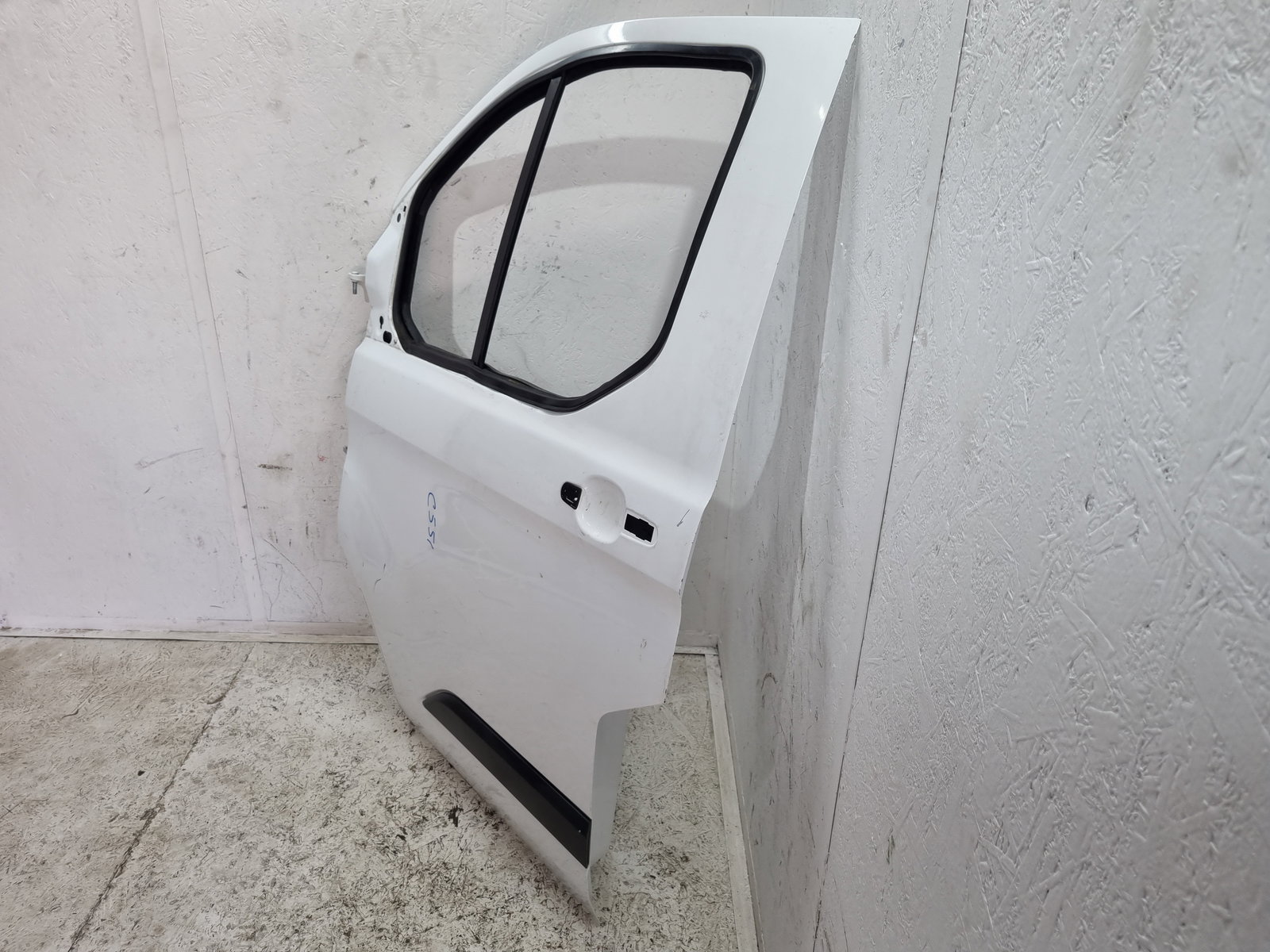 Usa stanga fata Ford Transit Custom (TTF) [Fabr 2012-2016] Frozen White - imagine 4