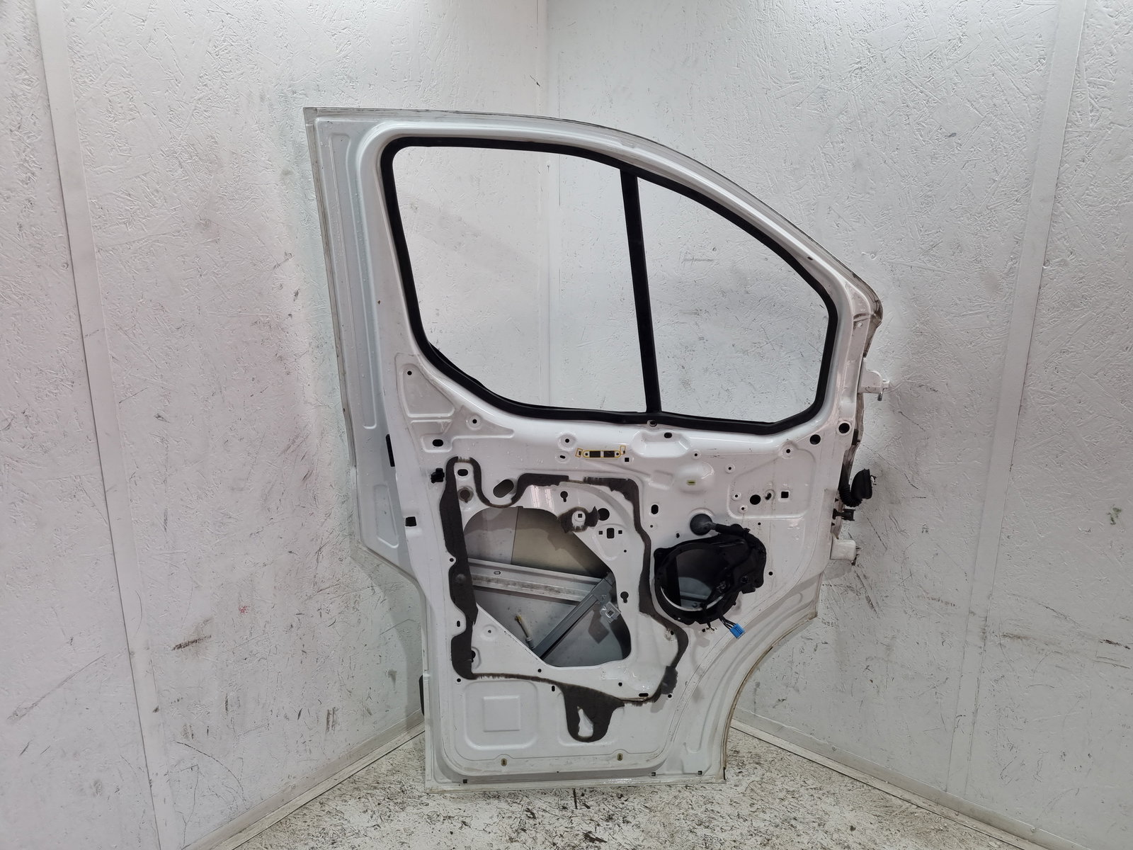 Usa stanga fata Ford Transit Custom (TTF) [Fabr 2012-2016] Frozen White - imagine 8