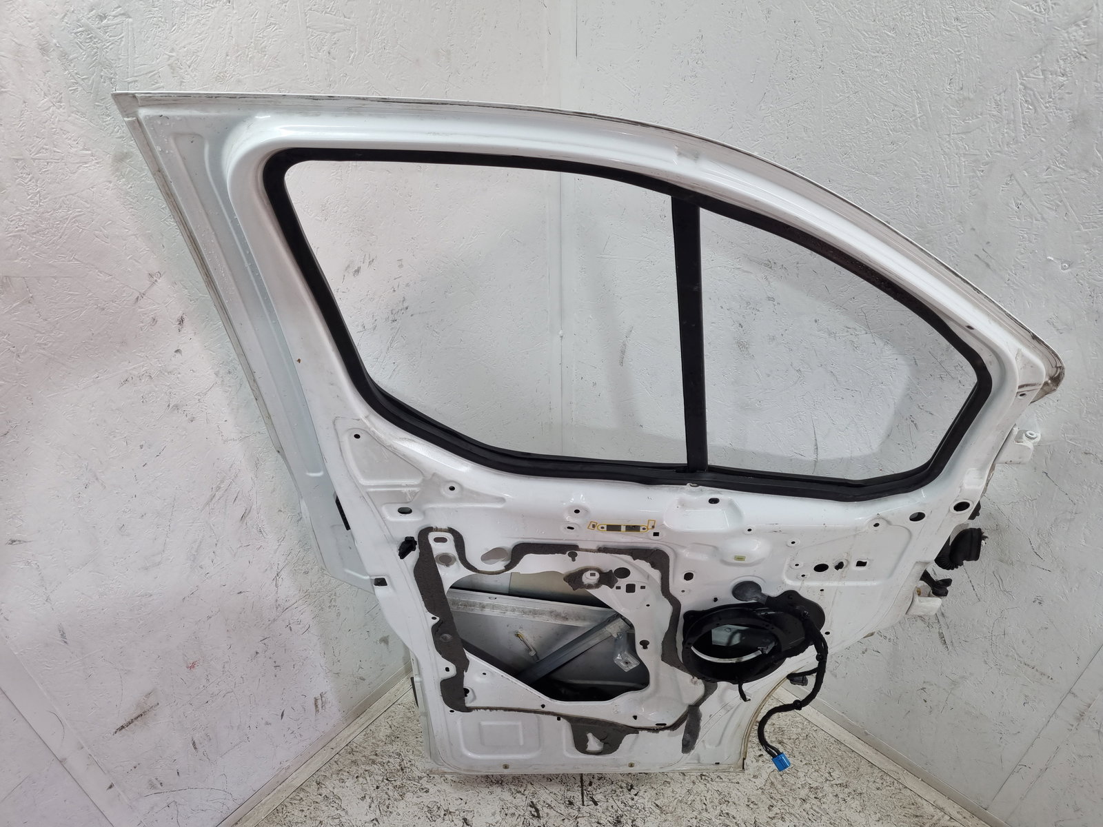 Usa stanga fata Ford Transit Custom (TTF) [Fabr 2012-2016] Frozen White - imagine 11