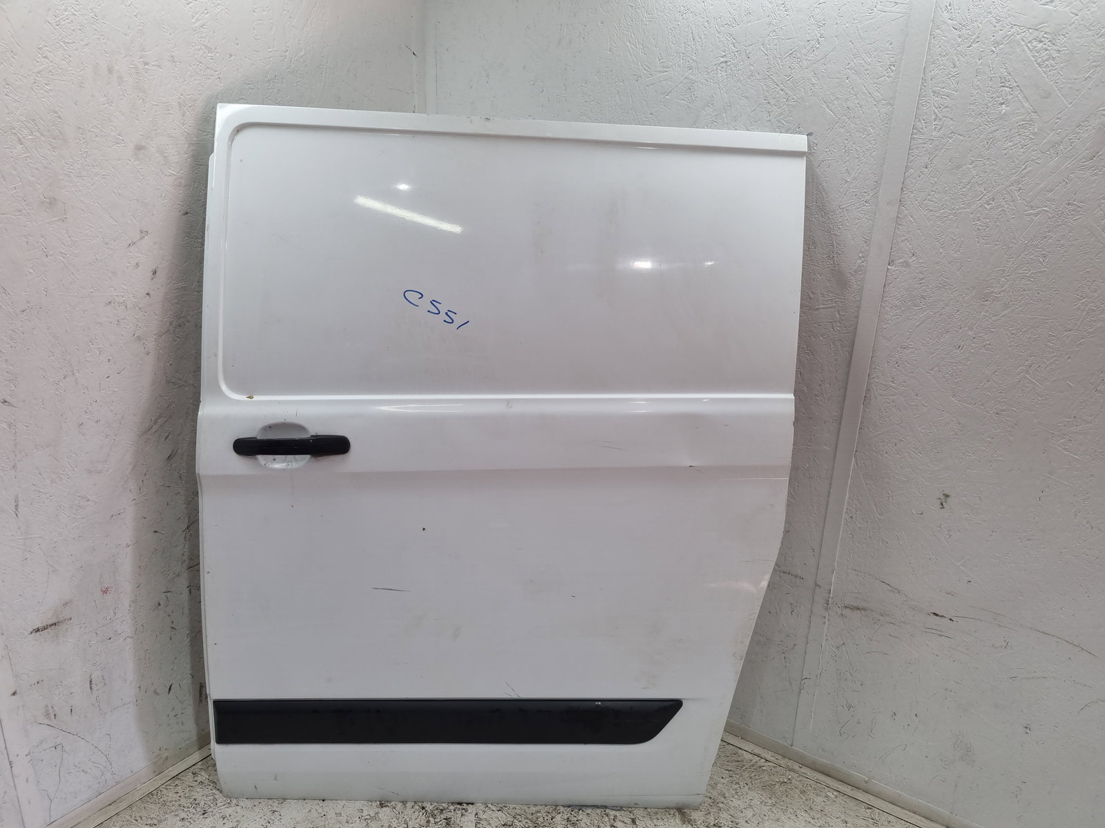 Usa culisanta stanga Ford Transit Custom (TTF) [Fabr 2012-2016] Frozen White - imagine 1