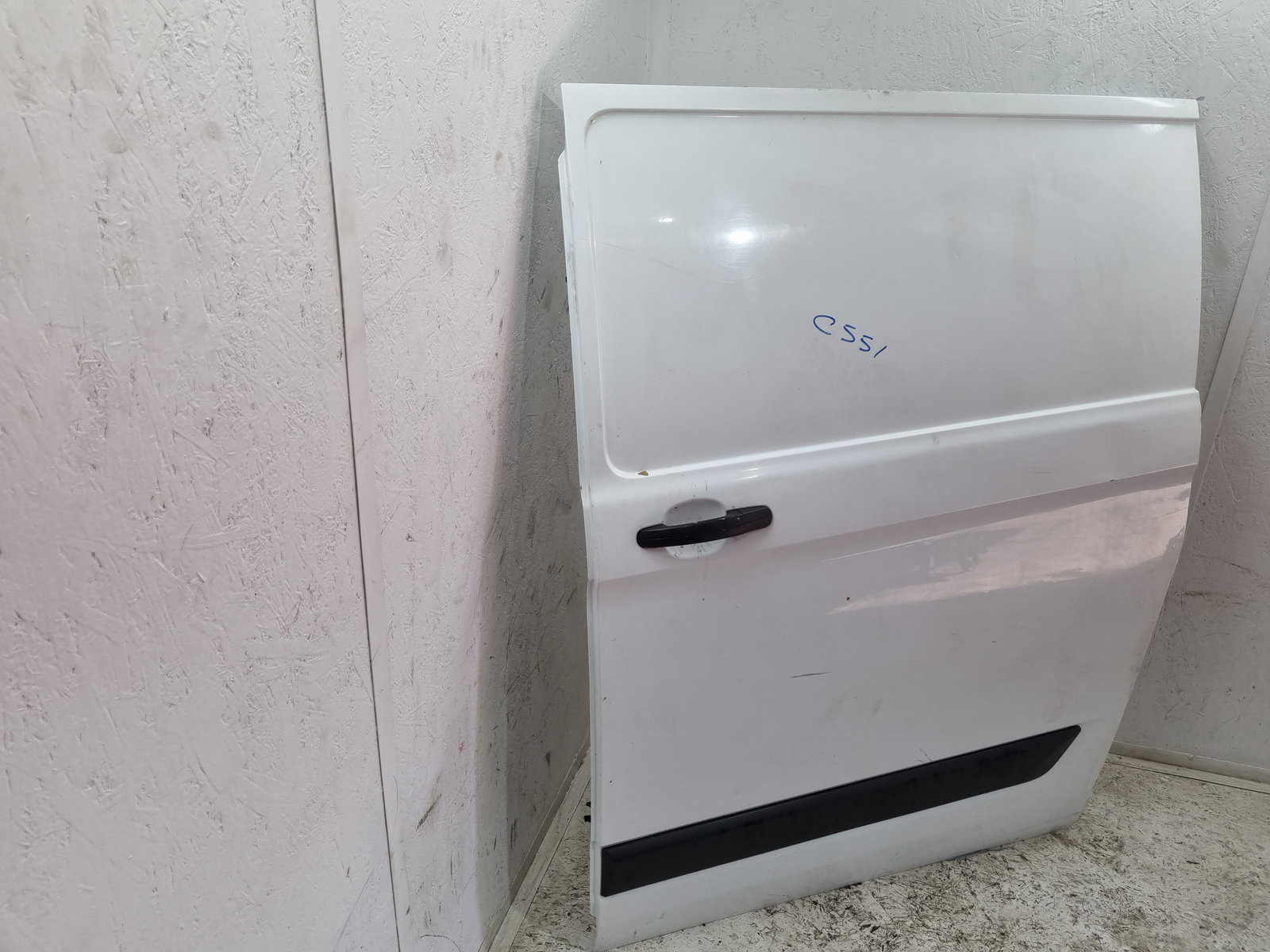 Usa culisanta stanga Ford Transit Custom (TTF) [Fabr 2012-2016] Frozen White - imagine 5