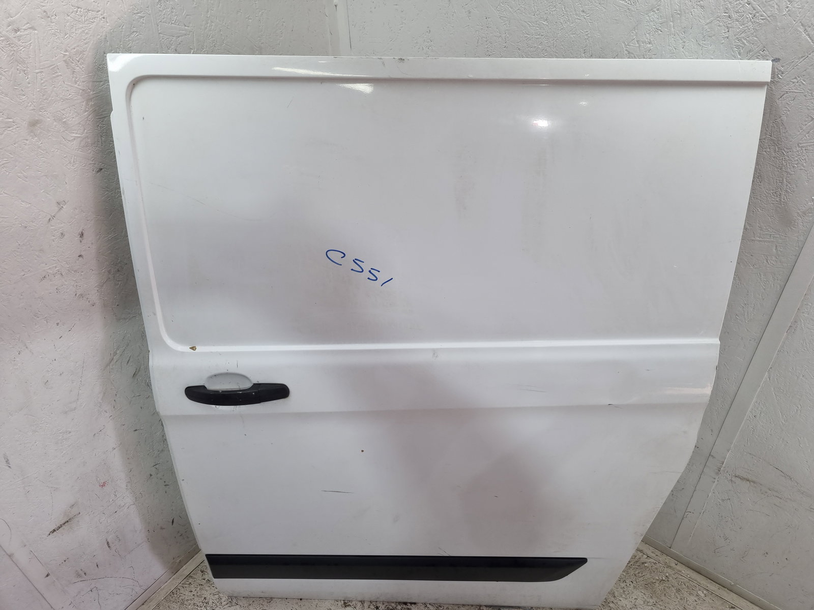 Usa culisanta stanga Ford Transit Custom (TTF) [Fabr 2012-2016] Frozen White - imagine 6