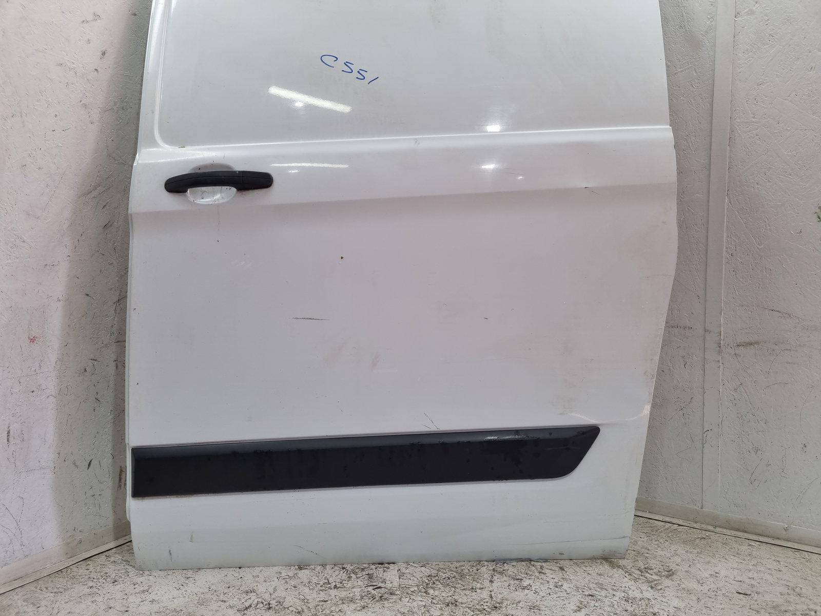 Usa culisanta stanga Ford Transit Custom (TTF) [Fabr 2012-2016] Frozen White - imagine 7