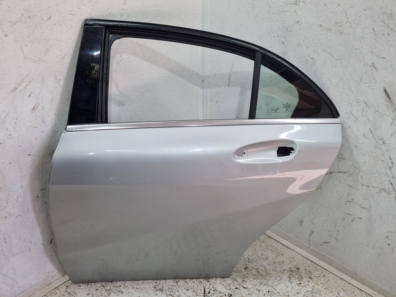 Usa stanga spate Mercedes Clasa A (W176) [Fabr 2012-2018] 761 Polar Silver - imagine 1