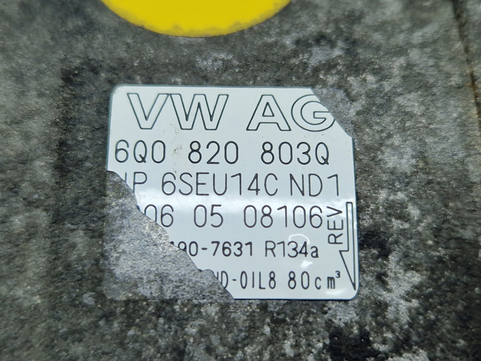 Compresor clima Volkswagen Fox (5Z1, 5Z3) [Fabr 2003-2011] 6Q0820803Q 1.2 Benz BMD 40KW / 55CP - imagine 6
