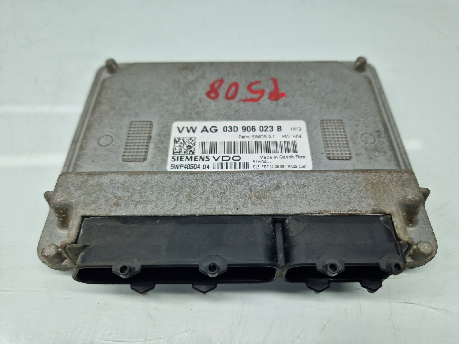 Calculator motor ECU Volkswagen Fox (5Z1, 5Z3) [Fabr 2003-2011] 03D906023B 1.2 Benz BMD 40KW / 55CP - imagine 1
