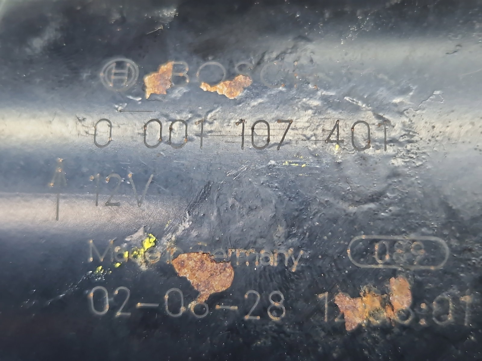 Electromotor Opel Astra G [Fabr 1998-2004] 0001107401 1.4 Benz Z14XE 66KW / 90CP - imagine 6