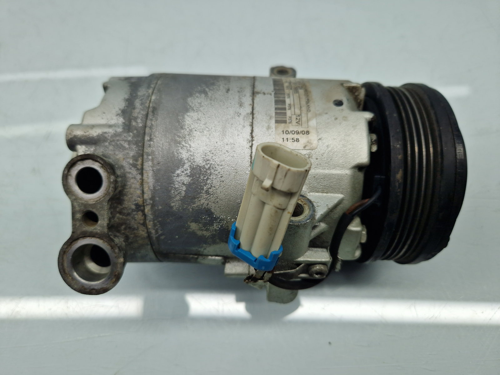 Compresor clima Opel Astra G [Fabr 1998-2004] 93176855 1.4 Benz Z14XE 66KW / 90CP - imagine 1