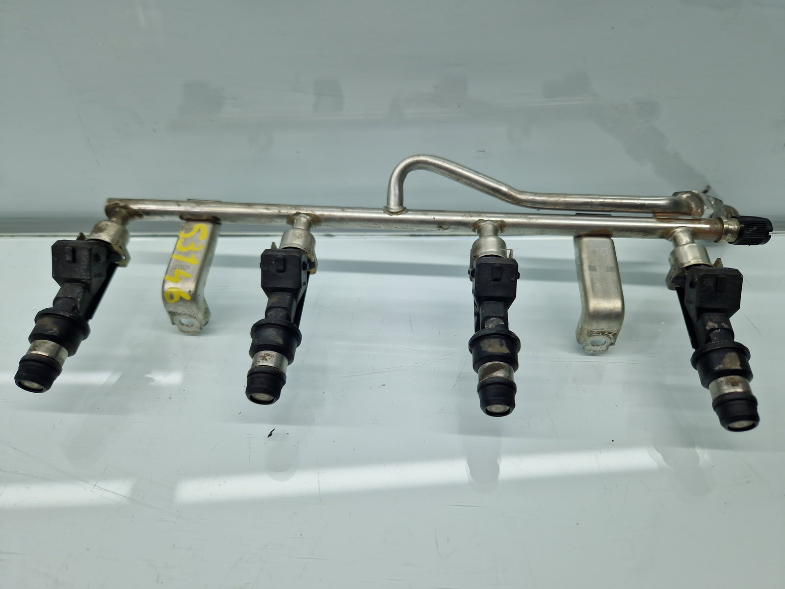 Rampa injectoare Opel Astra G [Fabr 1998-2004] 25313846 1.4 Benz Z14XE 66KW / 90CP - imagine 1