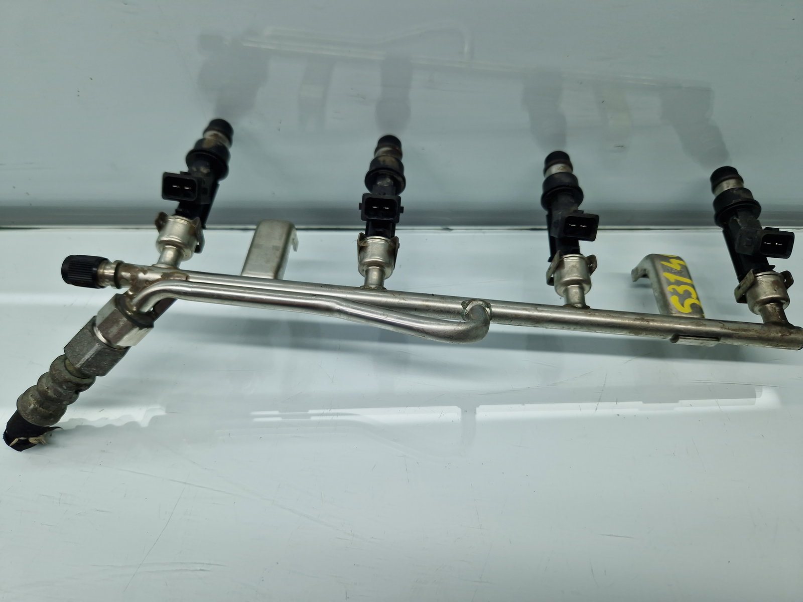 Rampa injectoare Opel Astra G [Fabr 1998-2004] 25313846 1.4 Benz Z14XE 66KW / 90CP - imagine 2