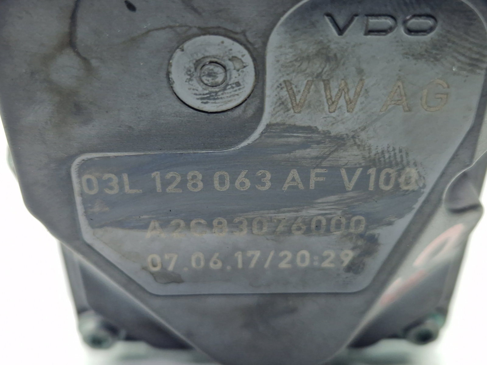 Clapeta acceleratie AUDI A5 Cabriolet (8F7) [Fabr 2009-2015] 03L128063AF 2.0 TDI CAHA 125KW / 170CP - imagine 6