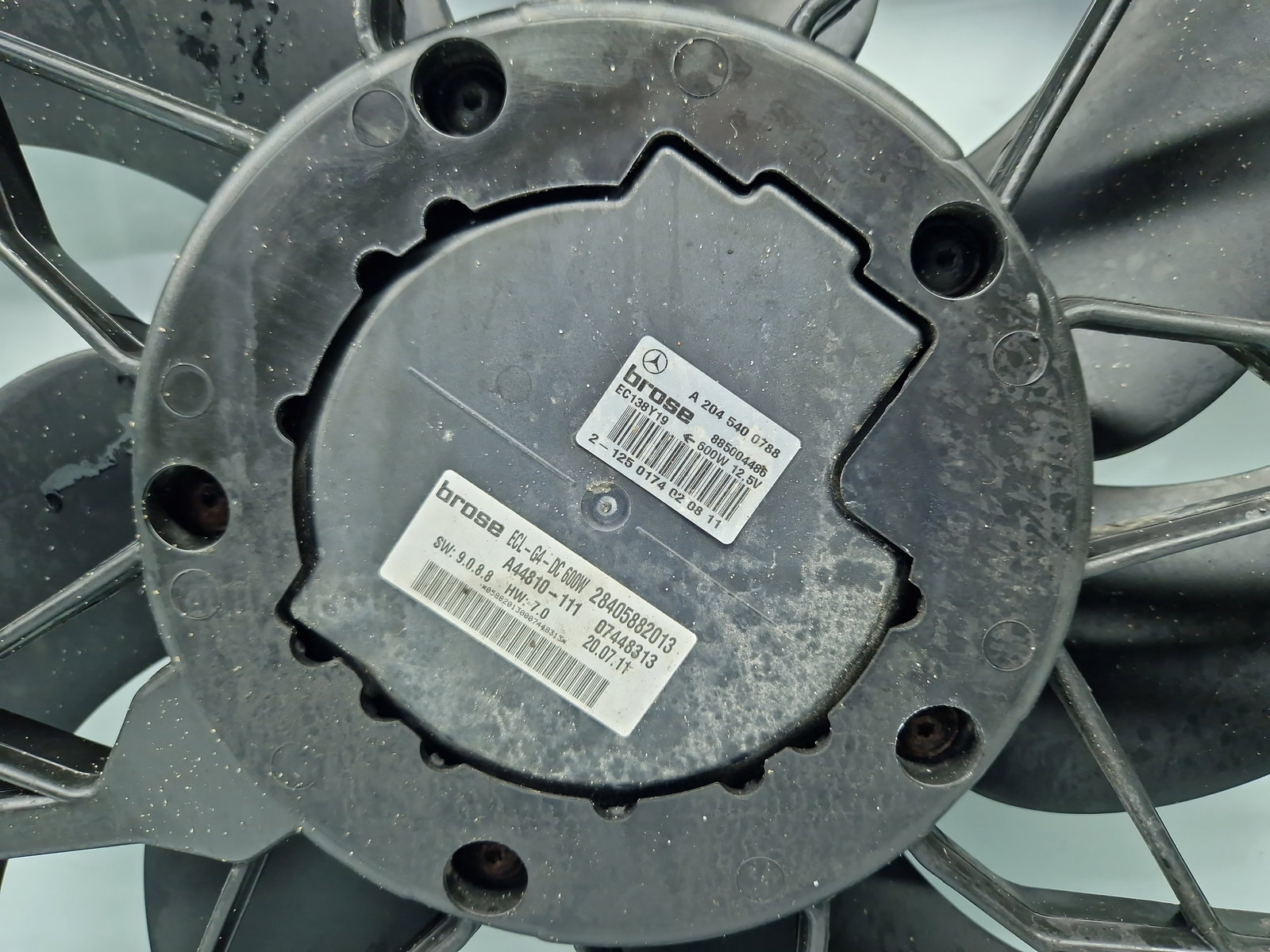 Electroventilator Mercedes Clasa E (W212) [Fabr 2009-2016] A2045000293 3.0 CDI 642852 195KW / 265CP - imagine 3