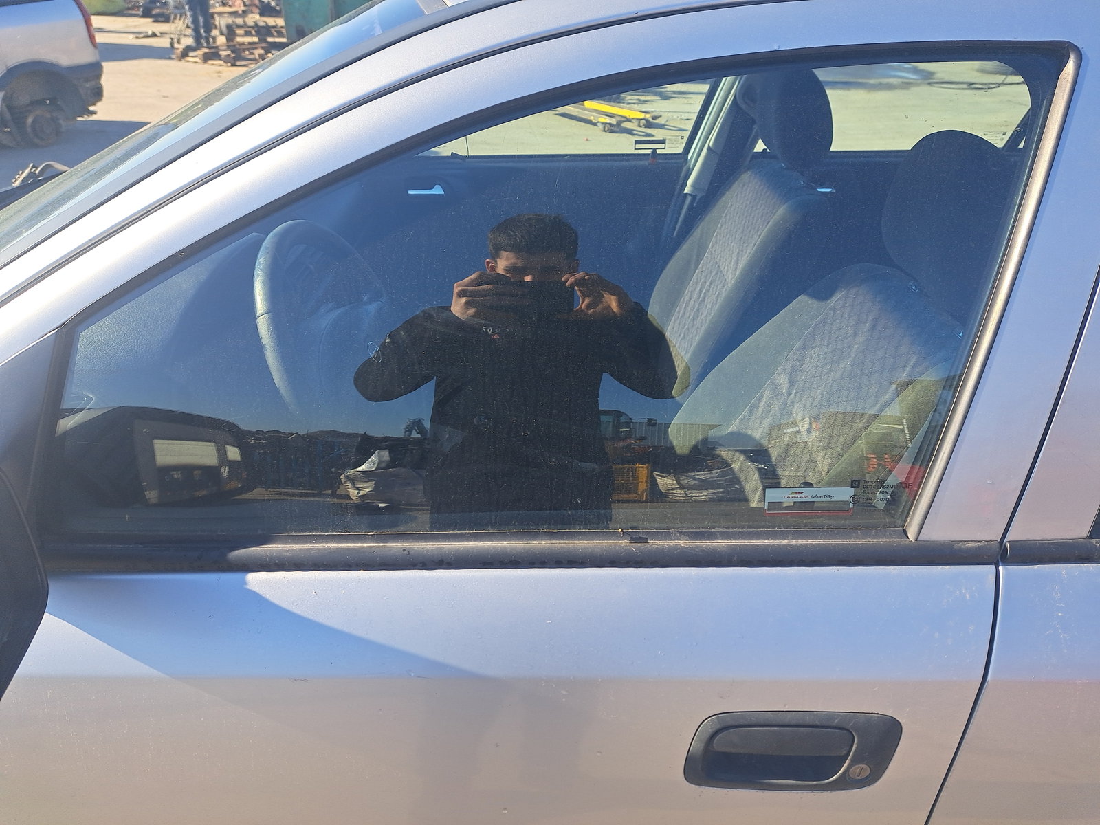 Geam usa stanga fata Opel Astra G [Fabr 1998-2004] OEM - imagine 1