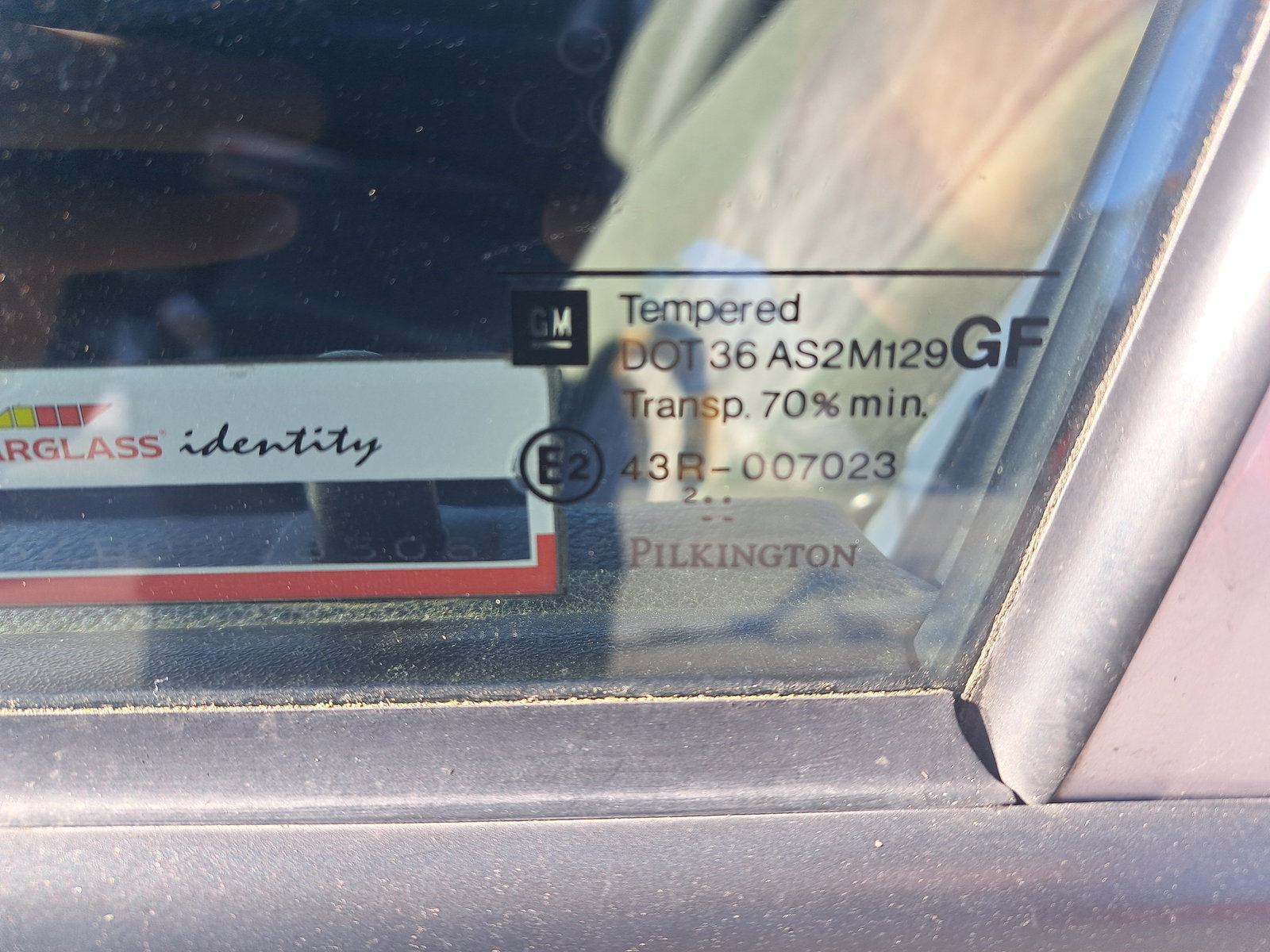 Geam usa stanga fata Opel Astra G [Fabr 1998-2004] OEM - imagine 2