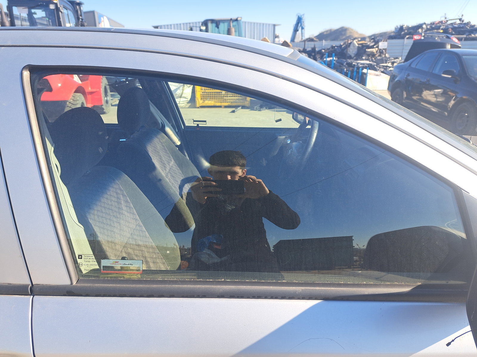 Geam usa dreapta fata Opel Astra G [Fabr 1998-2004] OEM - imagine 1