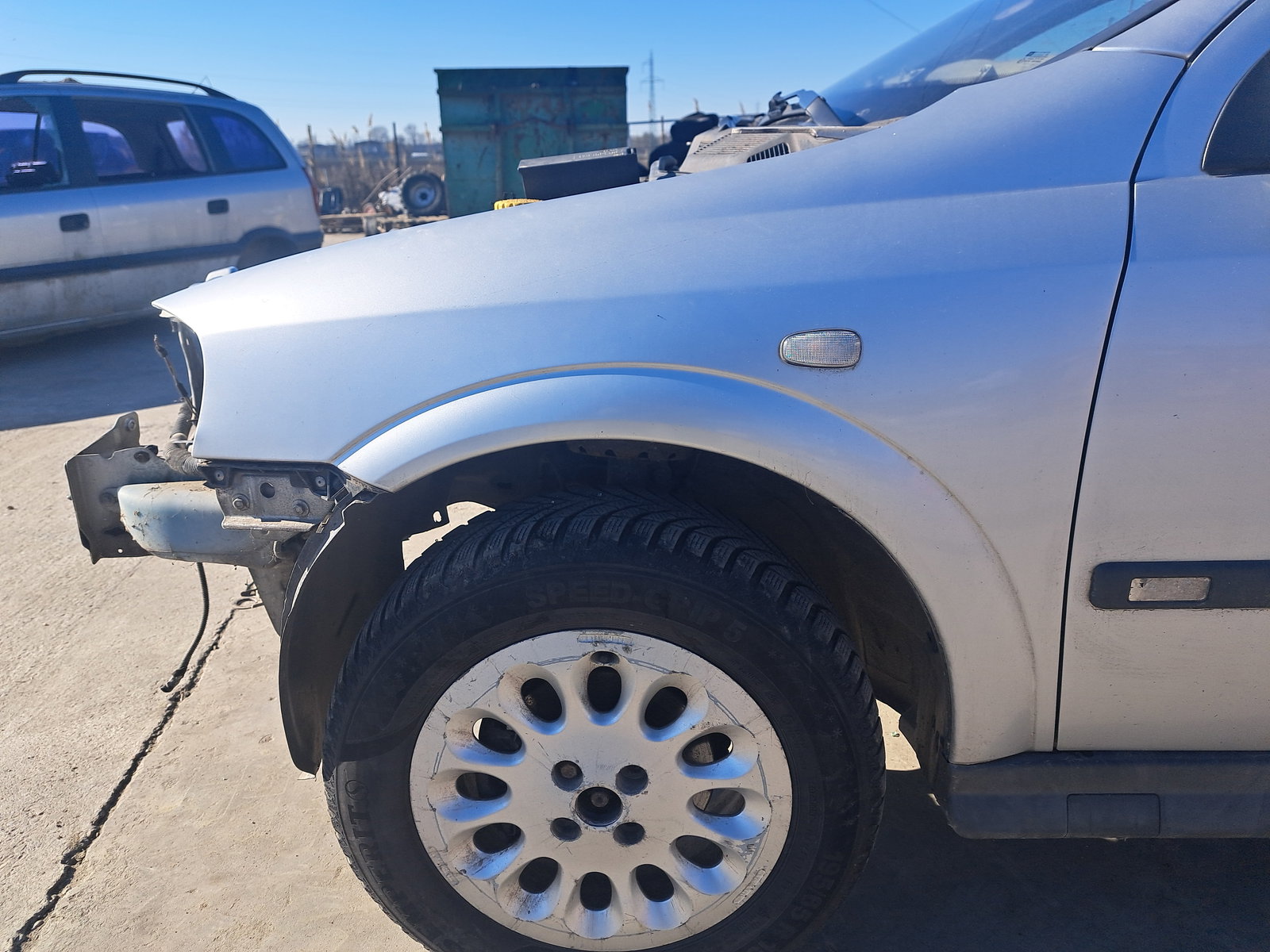 Aripa stanga fata Opel Astra G [Fabr 1998-2004] GRI - imagine 1