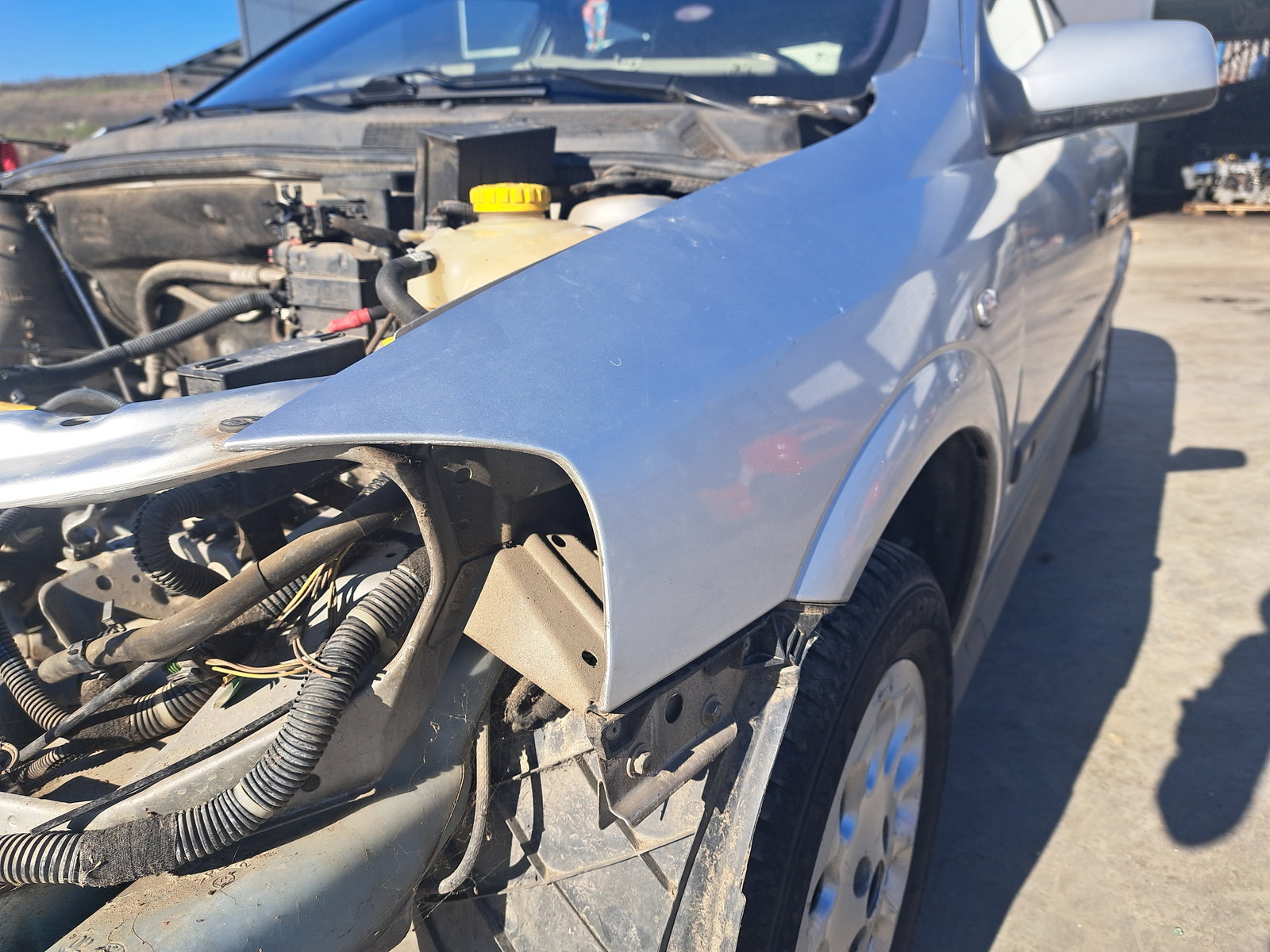 Aripa stanga fata Opel Astra G [Fabr 1998-2004] GRI - imagine 4