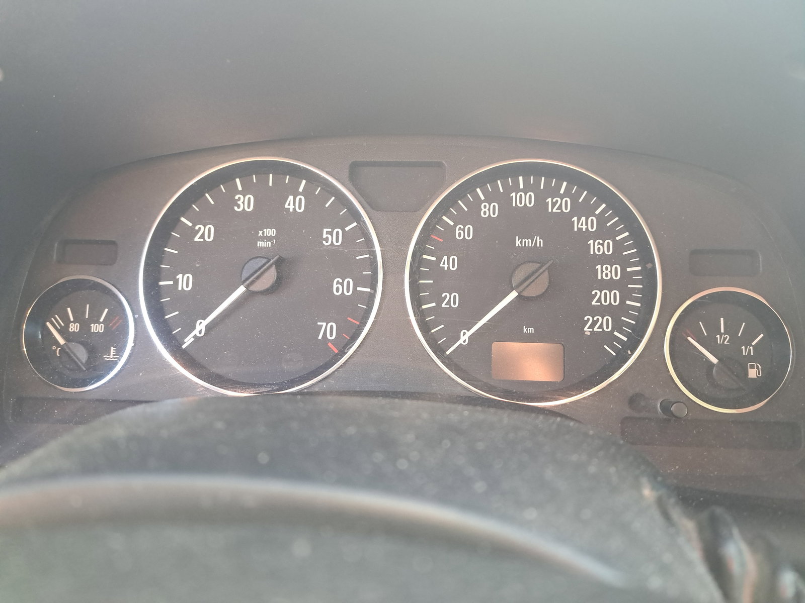 Ceas bord Opel Astra G [Fabr 1998-2004] OEM