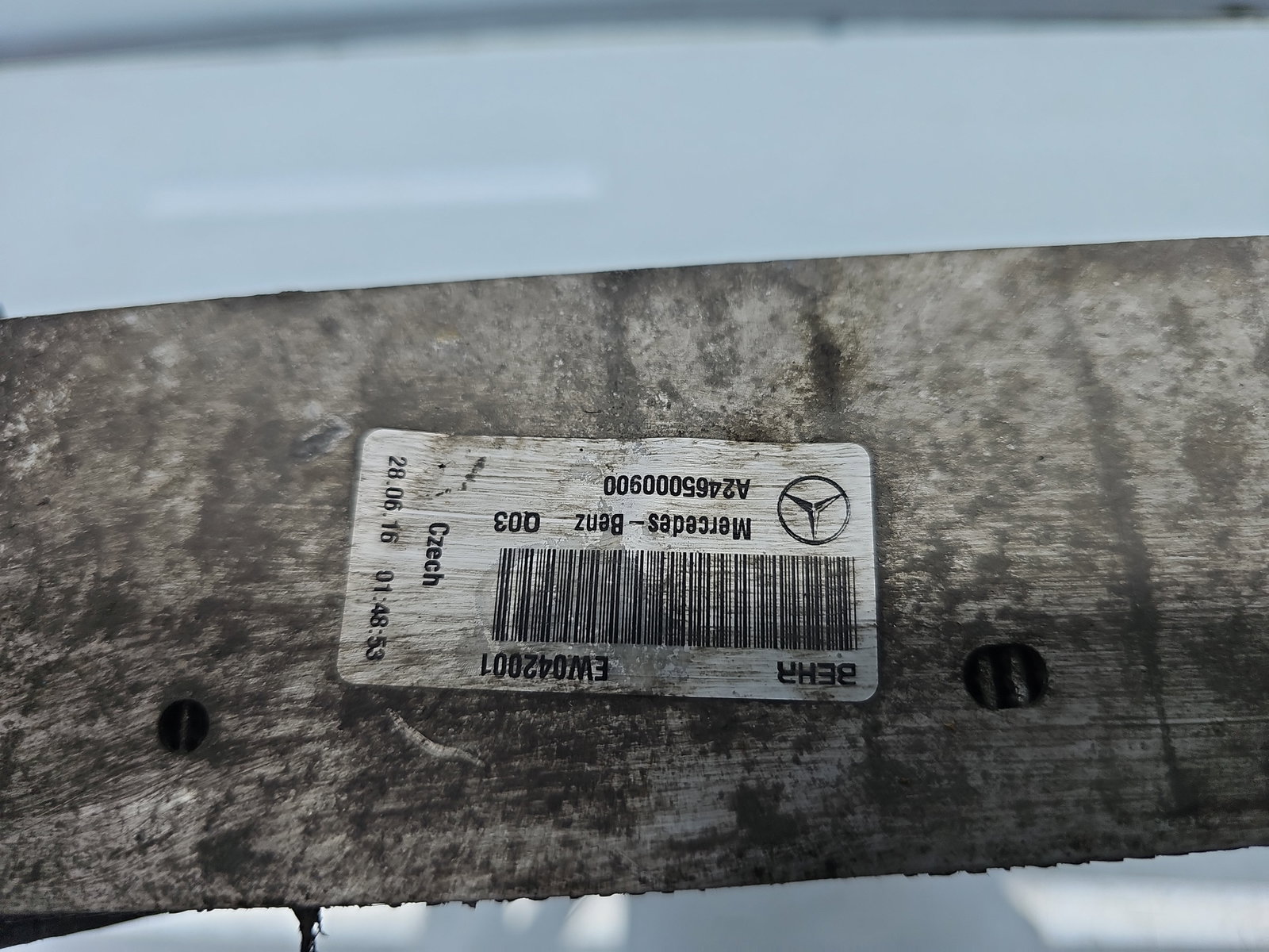 Radiator intercooler Mercedes Clasa A (W176) [Fabr 2012-2018] A2465000900 1.5 CDI 607951 80KW / 109CP - imagine 5