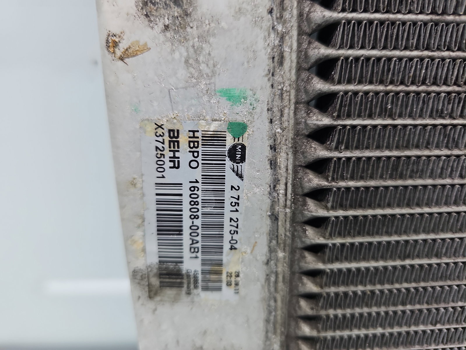 Radiator apa MINI Countryman (R60) [Fabr 2010-2016] 275127504 1.6 N47C 82KW / 112CP - imagine 5