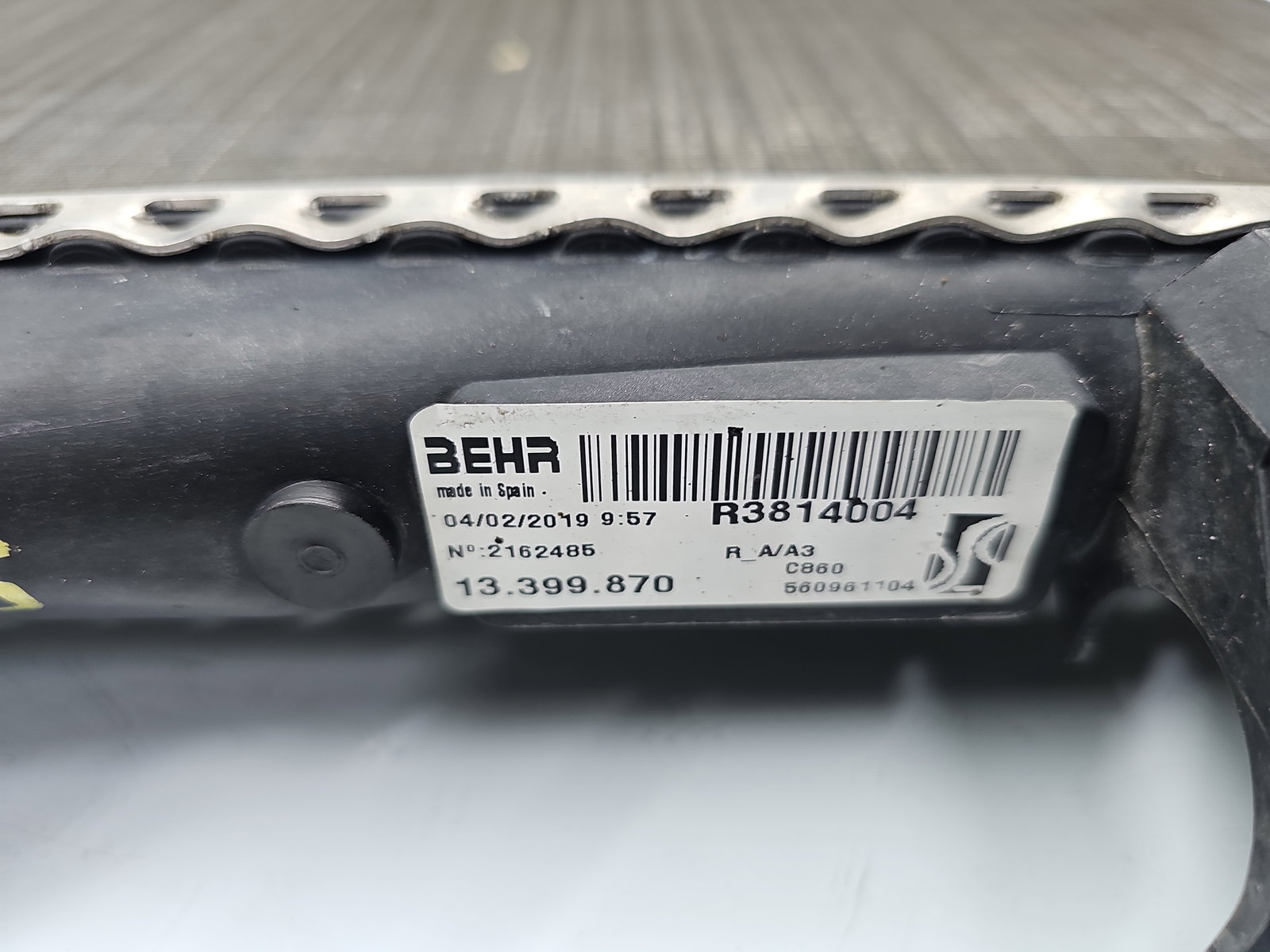 Radiator apa Opel Adam (M13) [Fabr 2012-prezent] 13399870 1.2 Benz D12XEL 51KW / 69CP - imagine 5