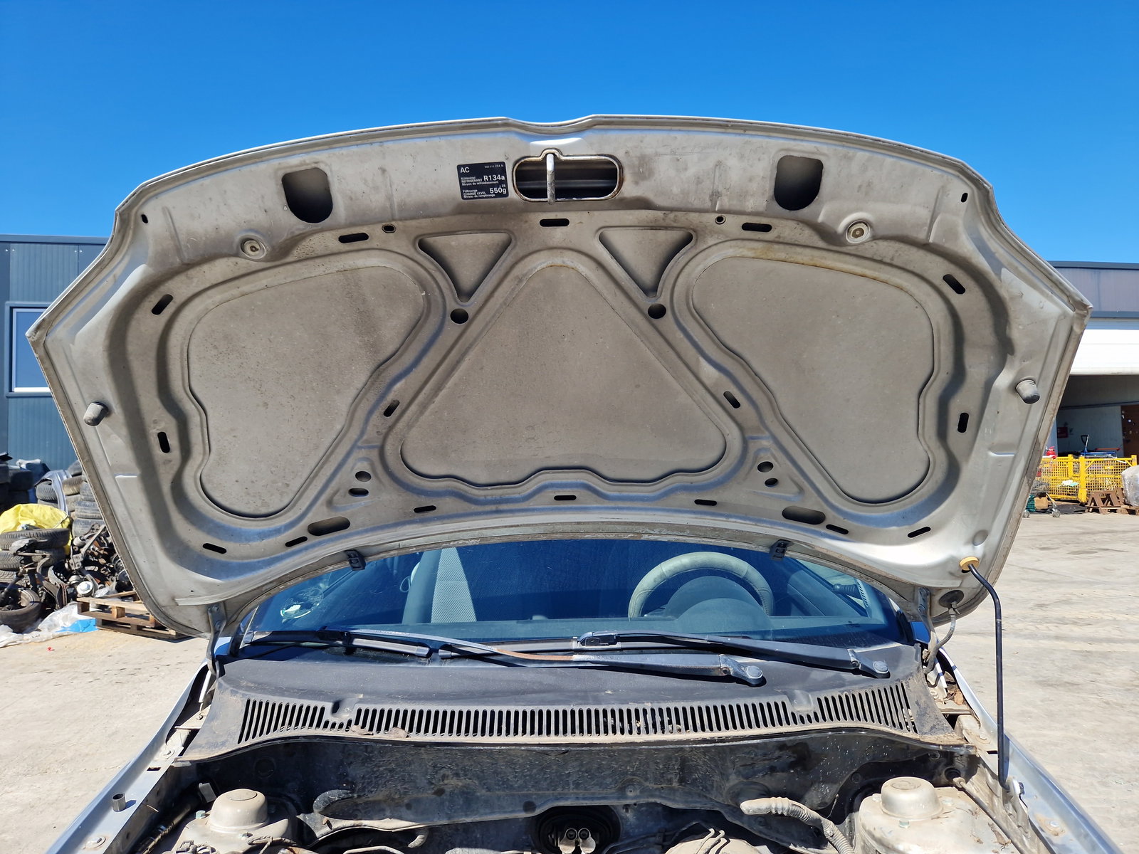 Capota motor Volkswagen Fox (5Z1, 5Z3) [Fabr 2003-2011] Hatchback LA7W - imagine 2