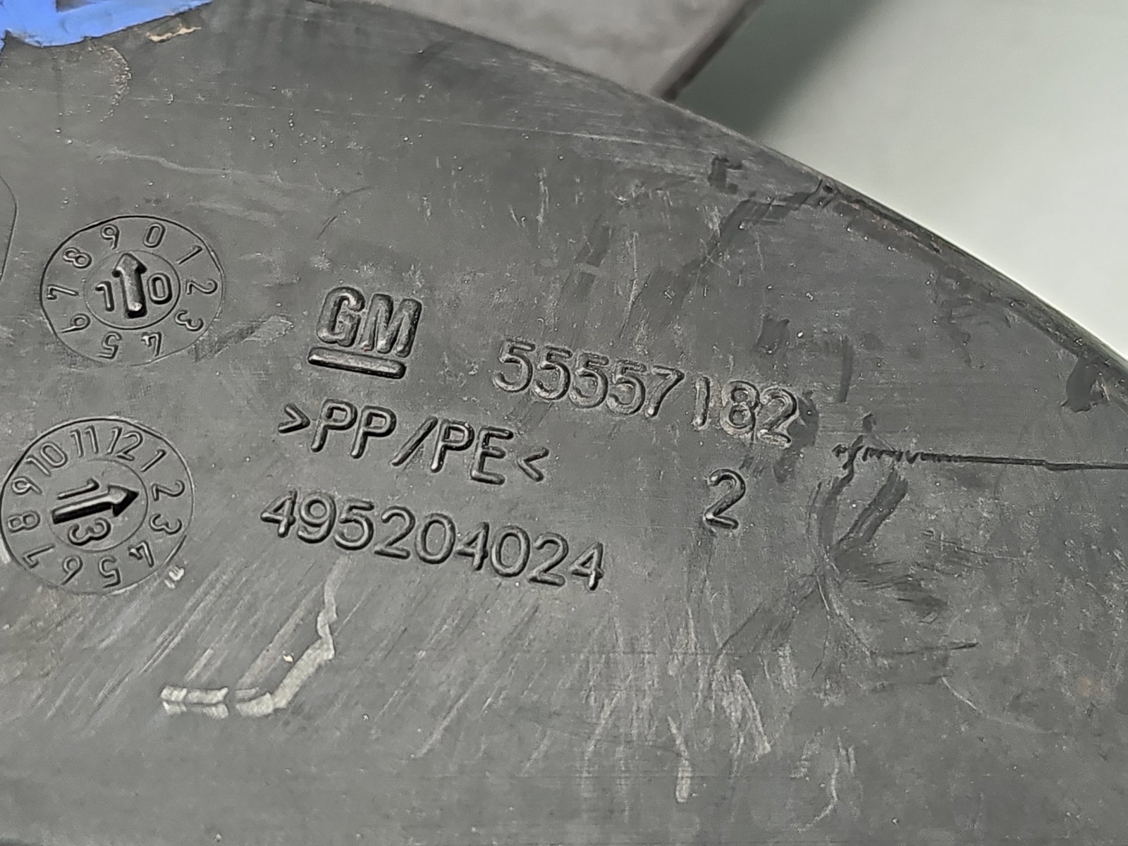 Tub admisie aer Opel Corsa D [Fabr 2006-2013] 55557182 1.4 Benz A14XER 74KW / 100CP - imagine 5