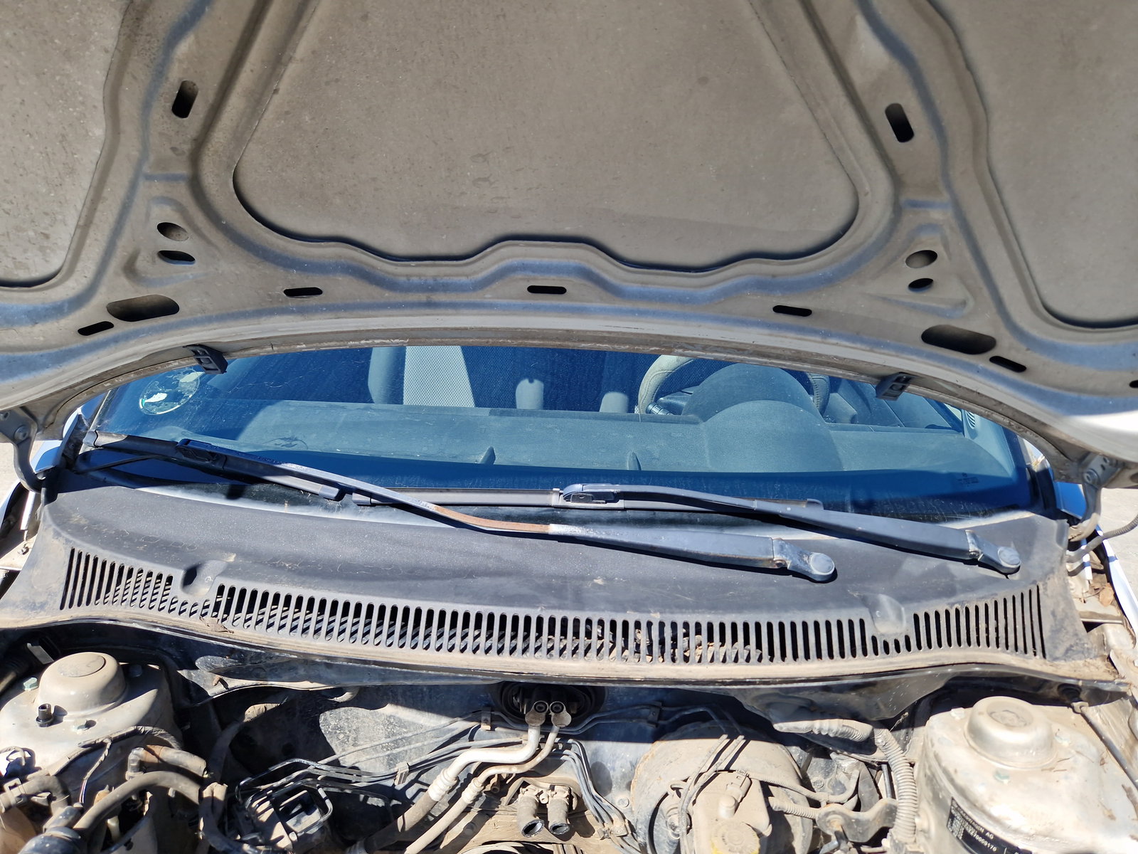 Set balamale capota Volkswagen Fox (5Z1, 5Z3) [Fabr 2003-2011] Hatchback OEM - imagine 1