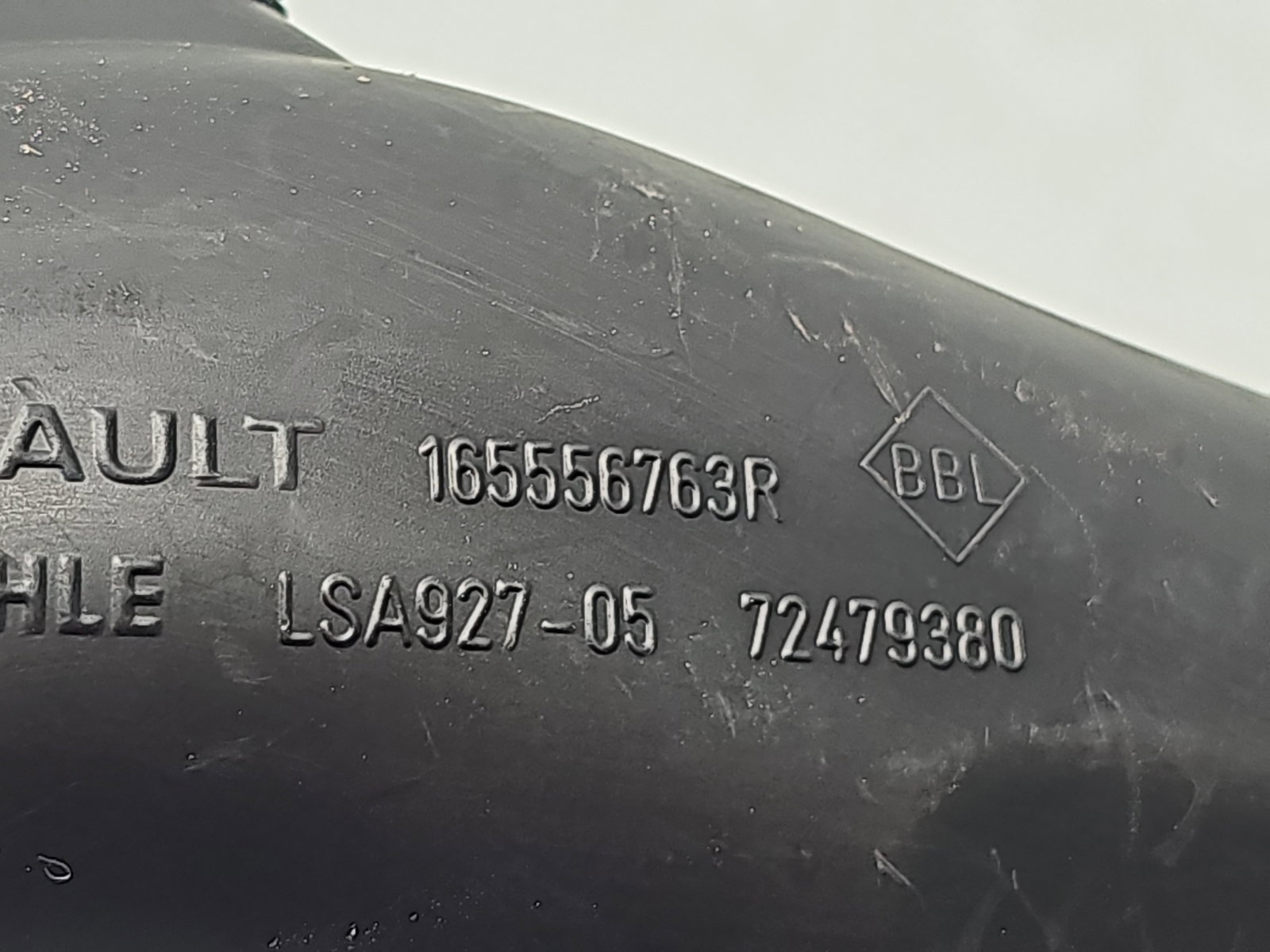 Tub admisie aer Dacia Duster 2 [Fabr 2017-2023] 165556763R 1.5 DCI K9K872 85KW / 115CP - imagine 5