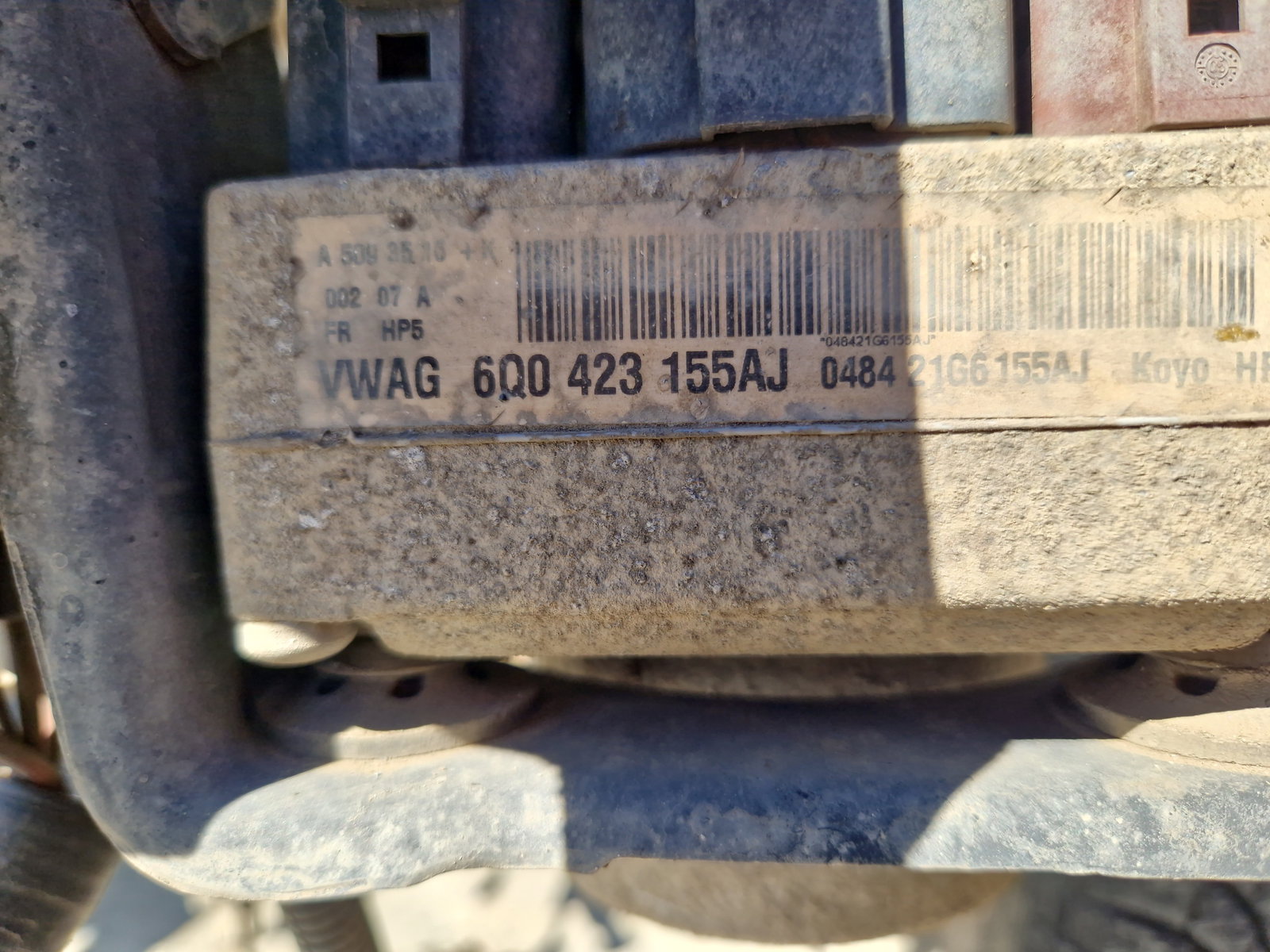 Fulie pompa servodirectie Volkswagen Fox (5Z1, 5Z3) [Fabr 2003-2011] 6Q0423155AJ 1.2 Benz BMD 40KW / 55CP - imagine 3