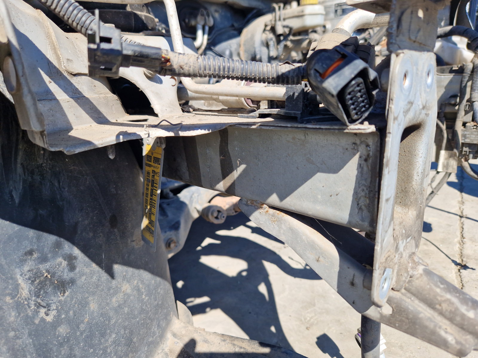 Lonjeron dreapta Volkswagen Fox (5Z1, 5Z3) [Fabr 2003-2011] Hatchback OEM - imagine 3