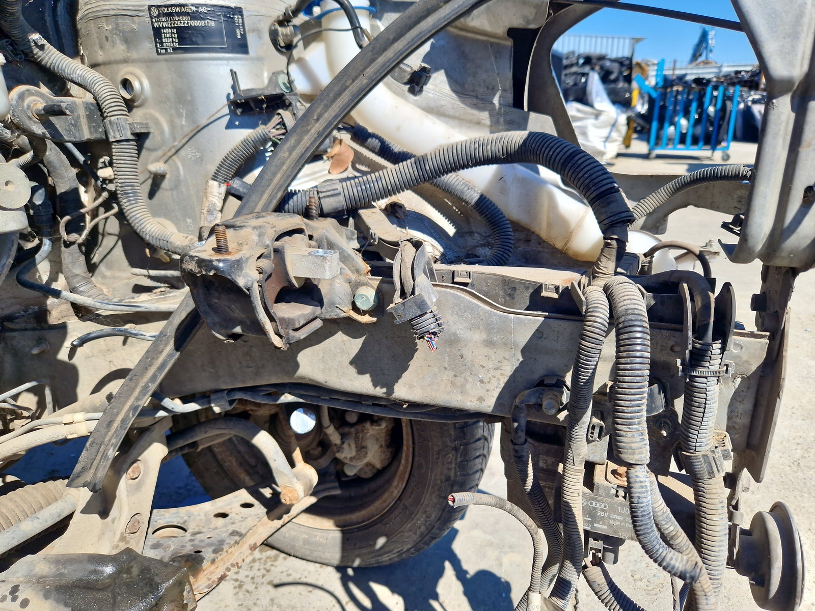 Lonjeron stanga Volkswagen Fox (5Z1, 5Z3) [Fabr 2003-2011] Hatchback OEM - imagine 1