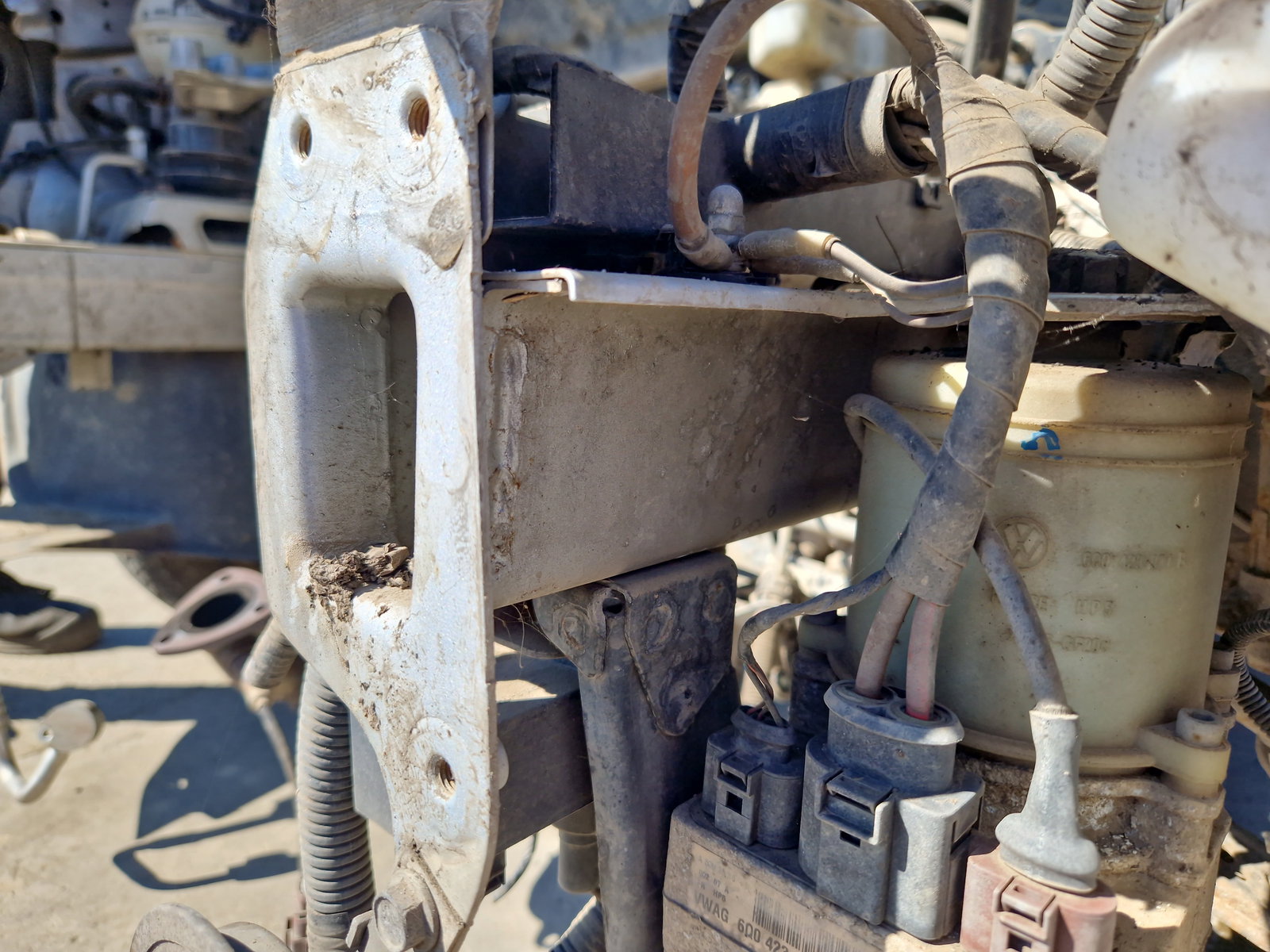 Lonjeron stanga Volkswagen Fox (5Z1, 5Z3) [Fabr 2003-2011] Hatchback OEM - imagine 3