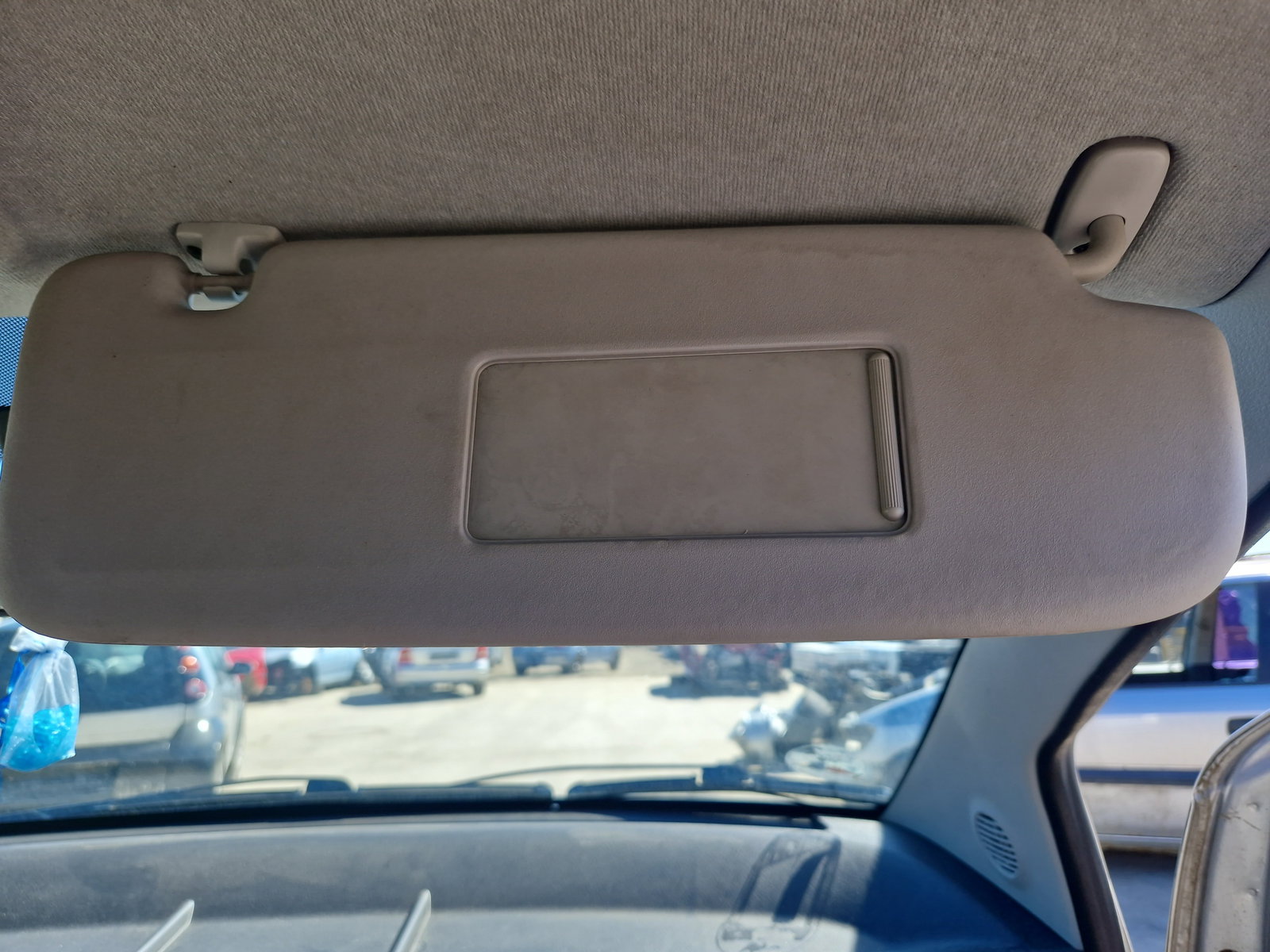 Parasolar dreapta Volkswagen Fox (5Z1, 5Z3) [Fabr 2003-2011] OEM - imagine 2